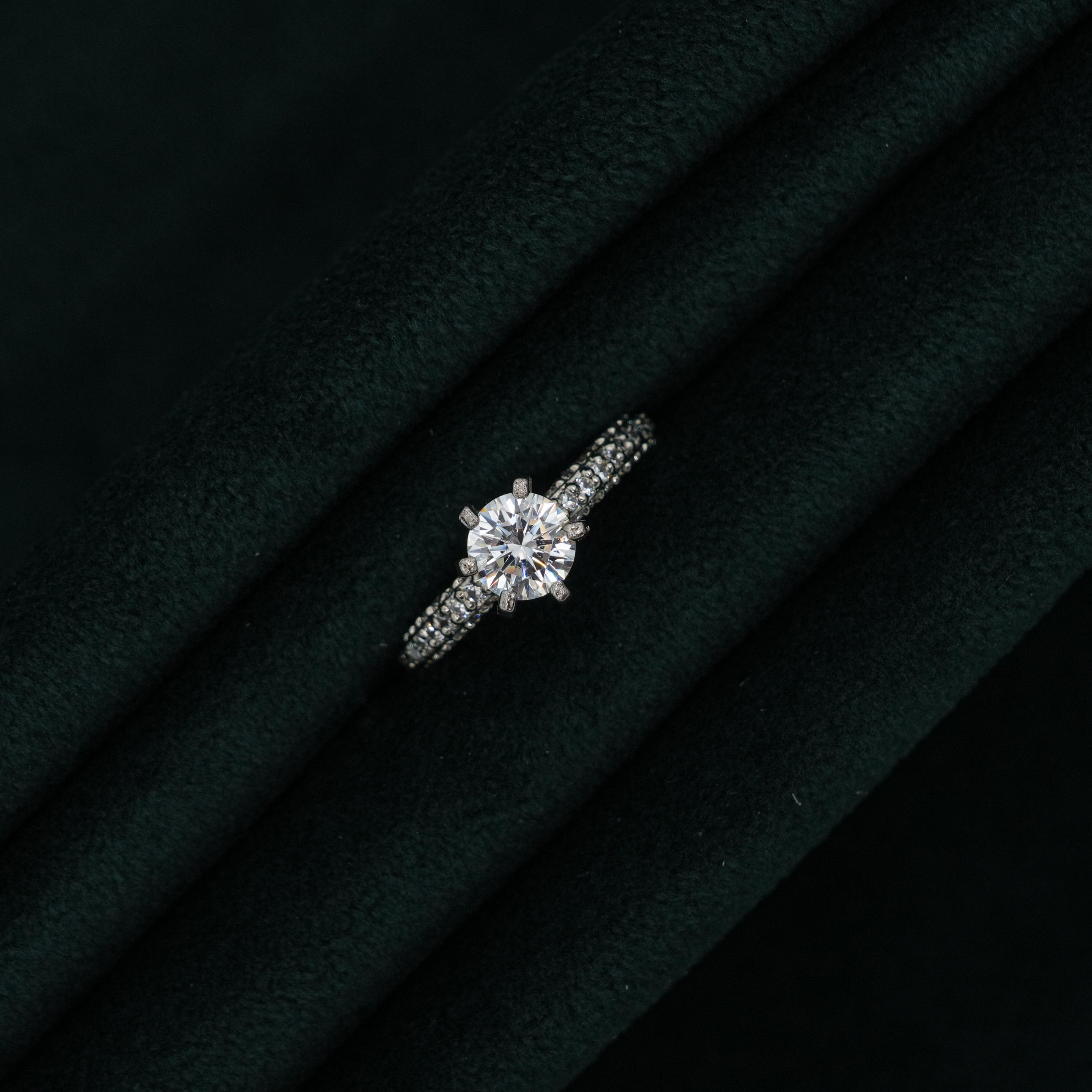 Tulasii - The Concept Jewelry - Silver Stone Ring