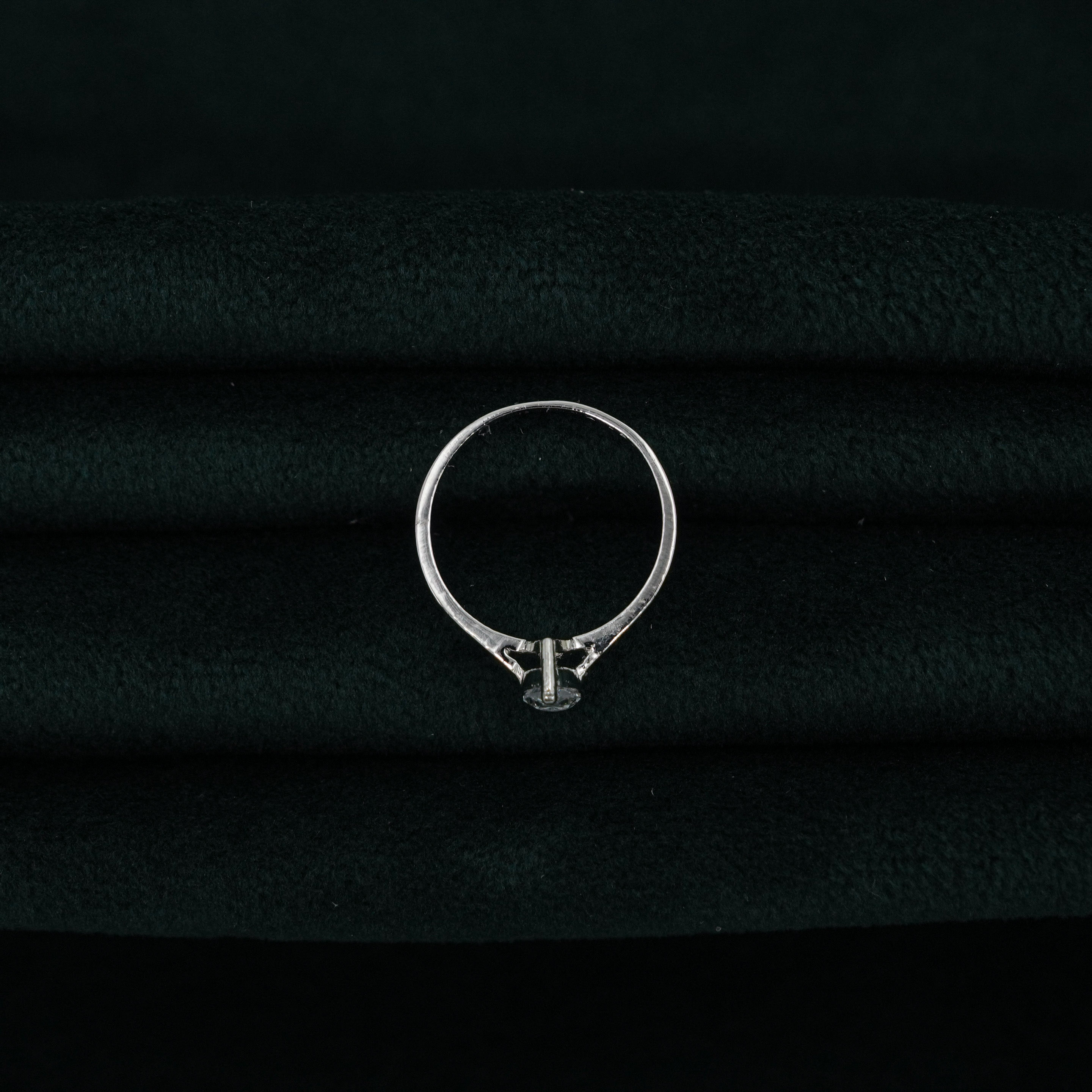 Silver Marquise Ring