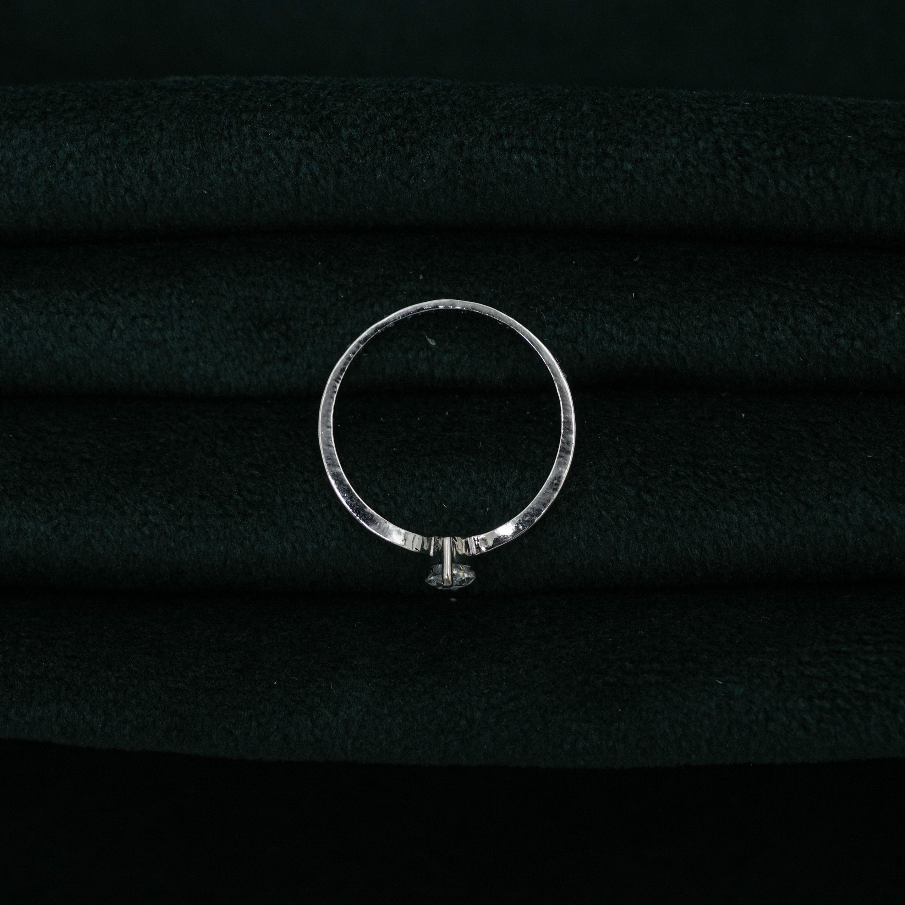 Silver Marquise Ring