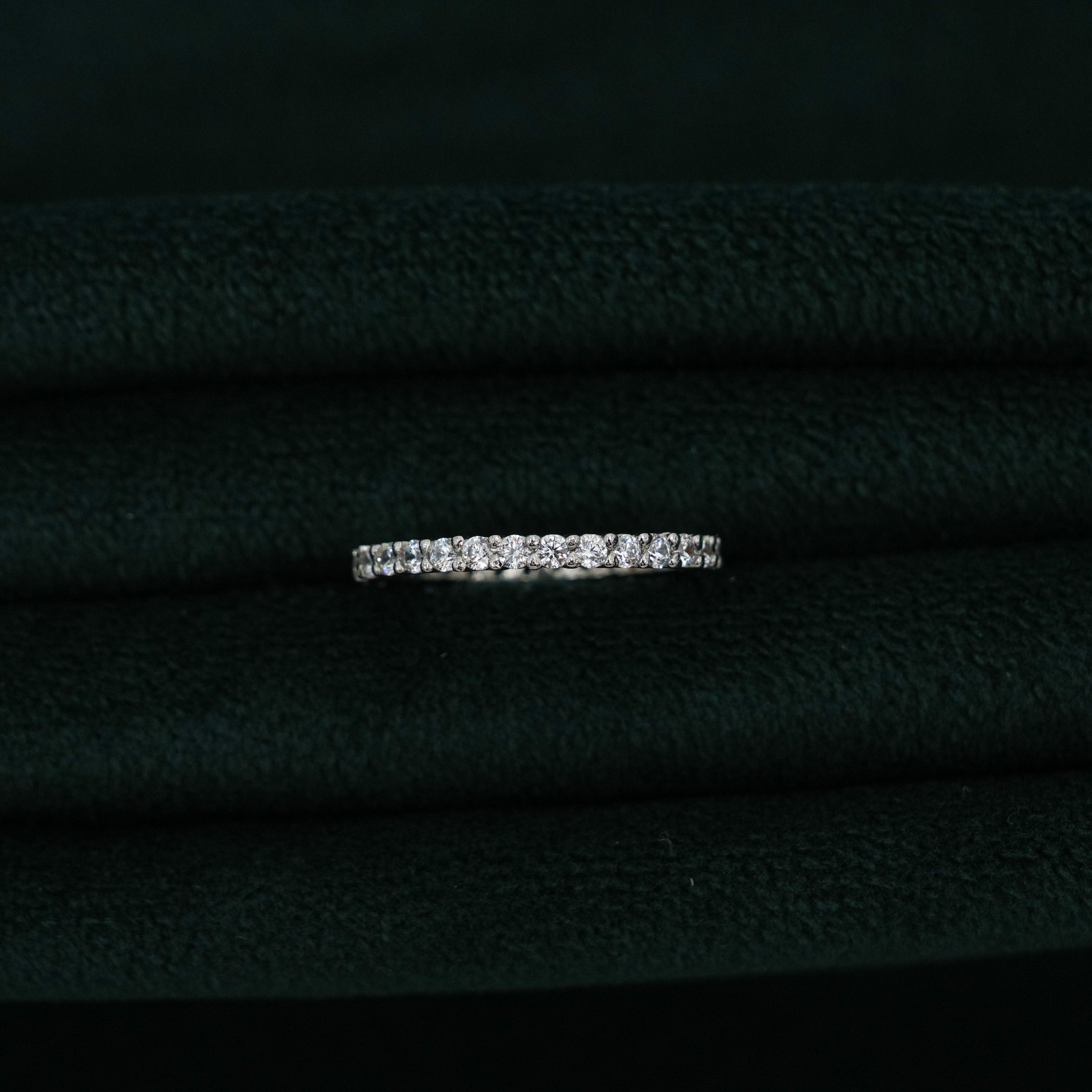 Silver Eternity Ring