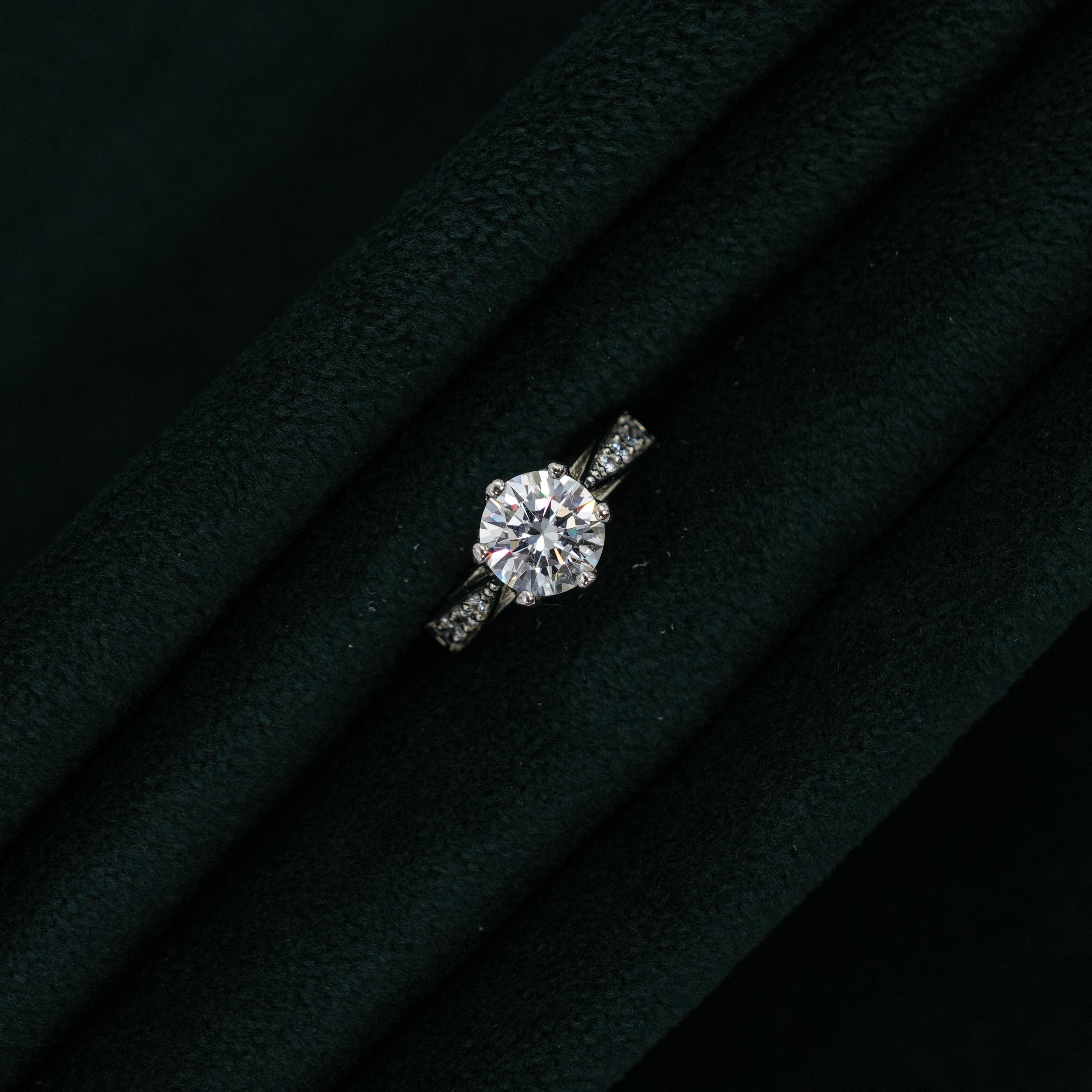 Silver CZ Ring