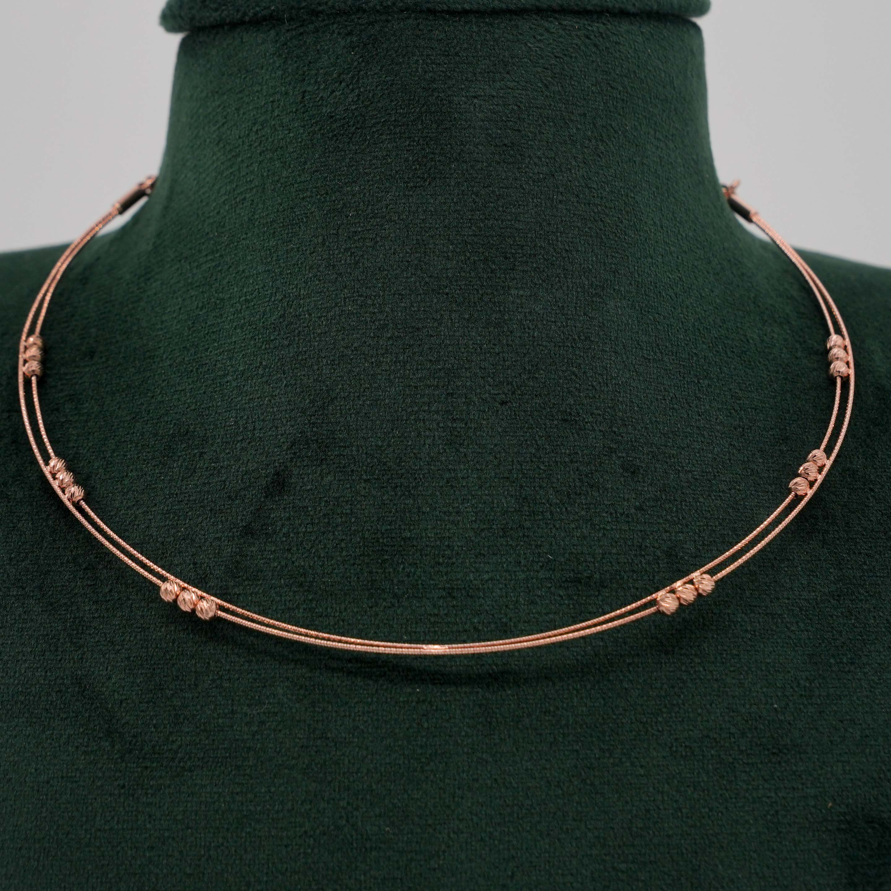 Tulasii - The Concept Jewelry - Silver Beaded Necklace