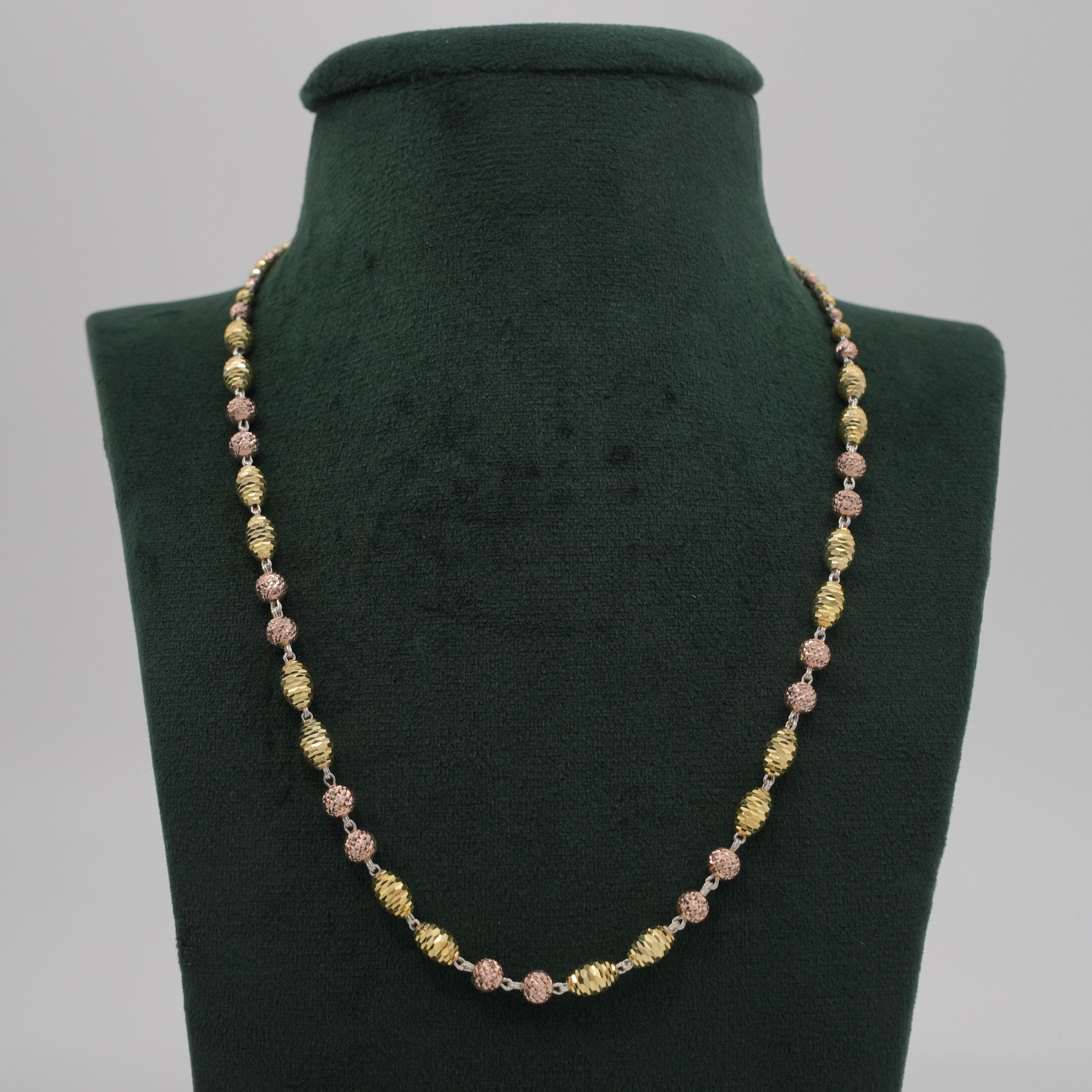 Tulasii - The Concept Jewelry - Silver Beaded Necklace