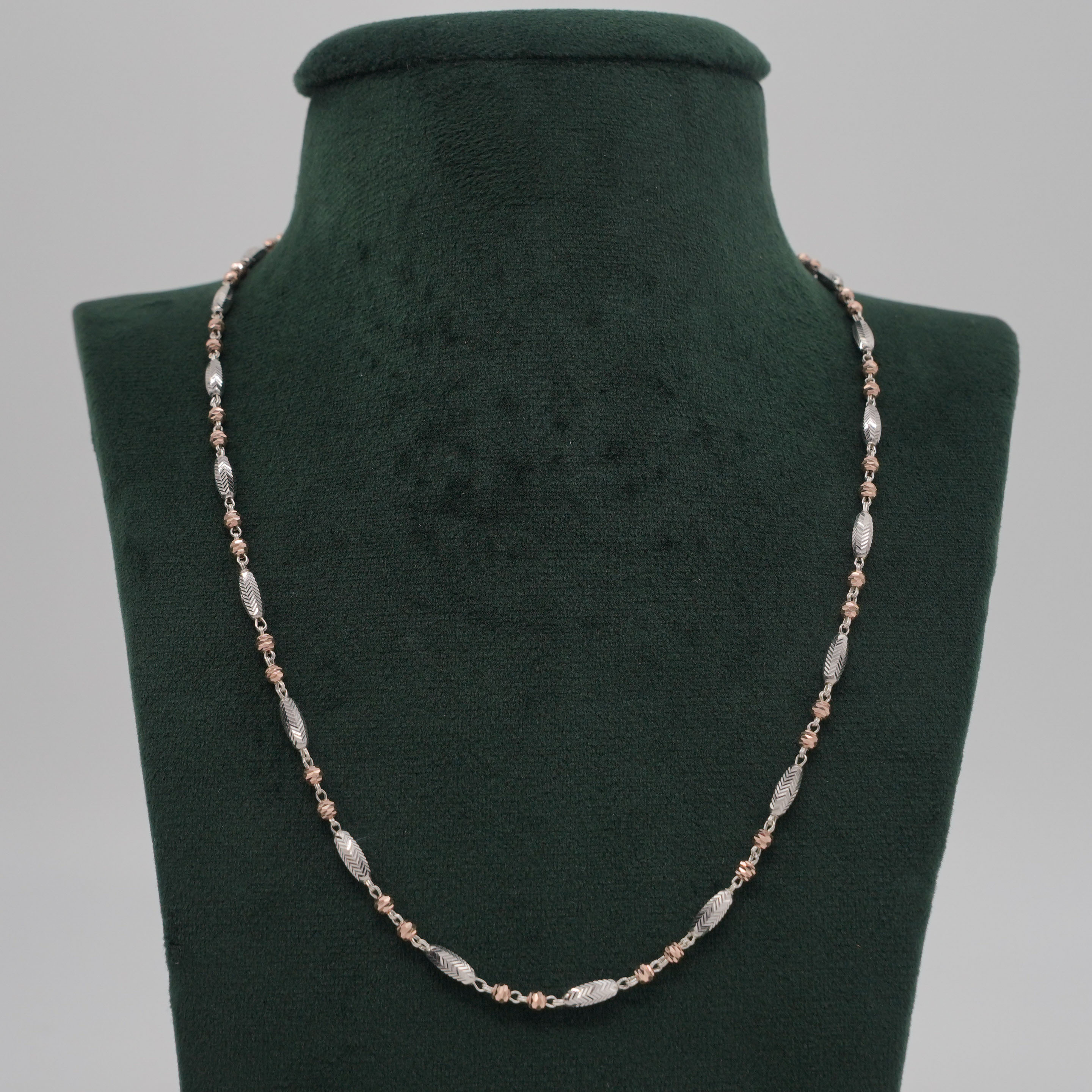 Tulasii - The Concept Jewelry - Silver Beaded Necklace