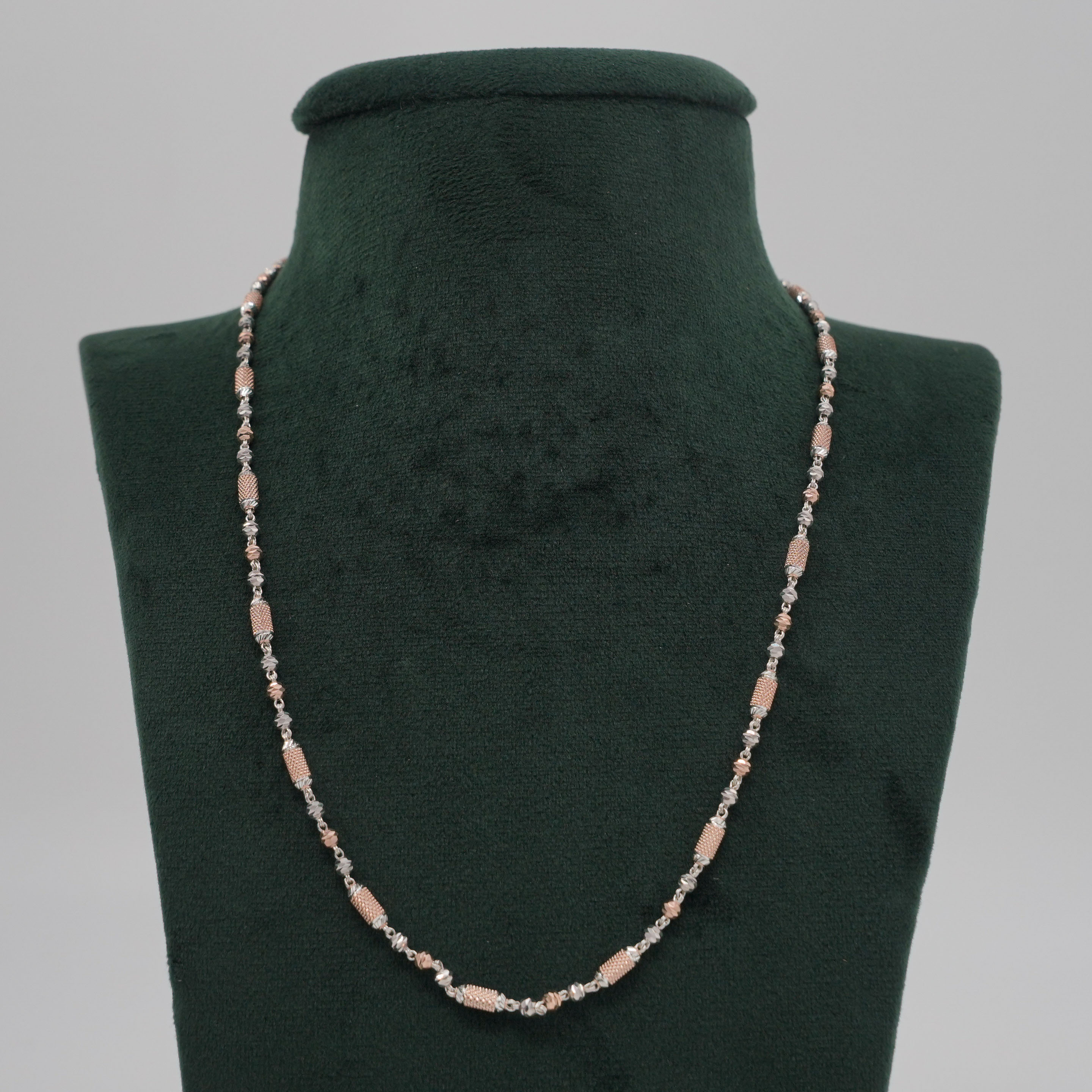 Tulasii - The Concept Jewelry - Silver Beaded Necklace