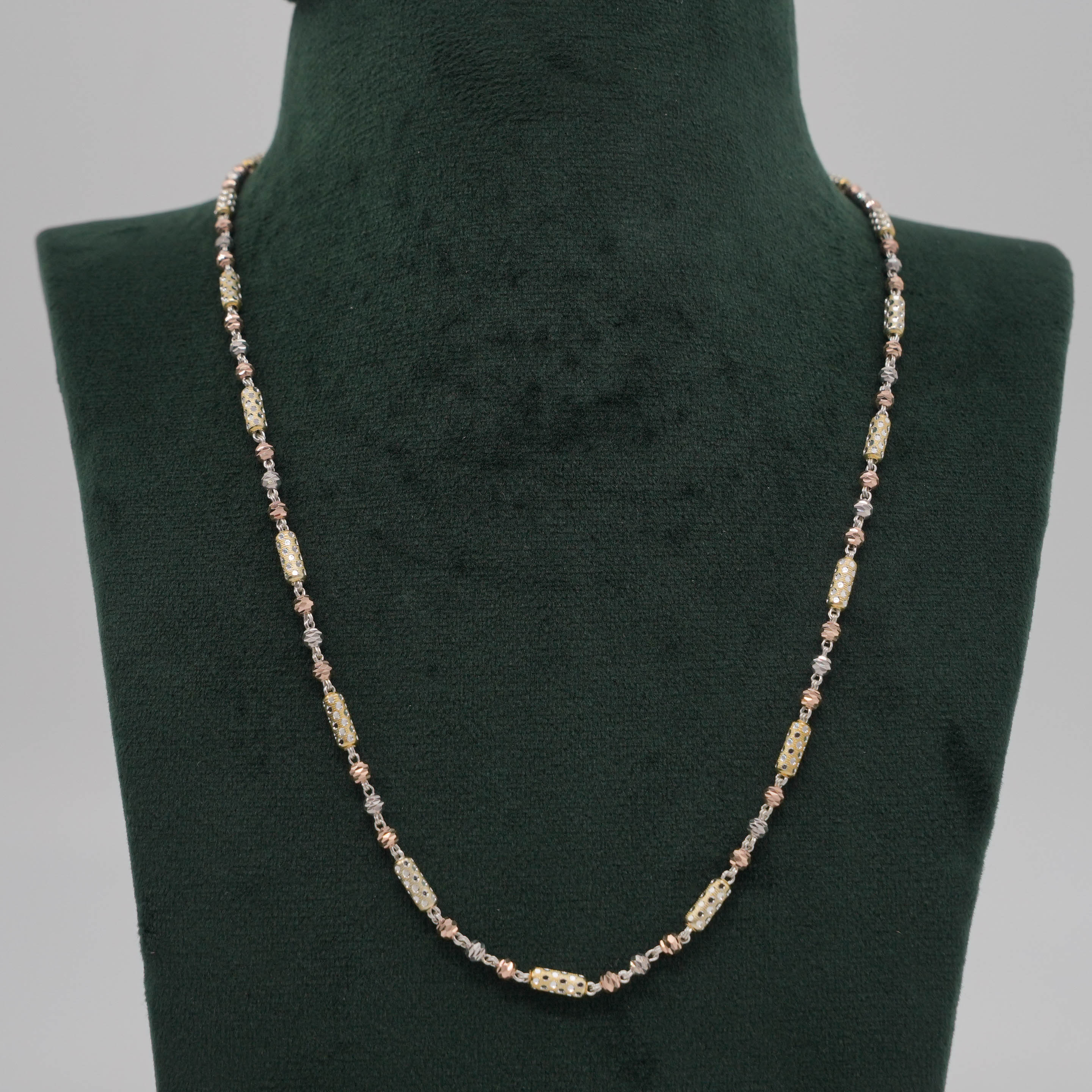 Tulasii - The Concept Jewelry - Silver Bead Necklace