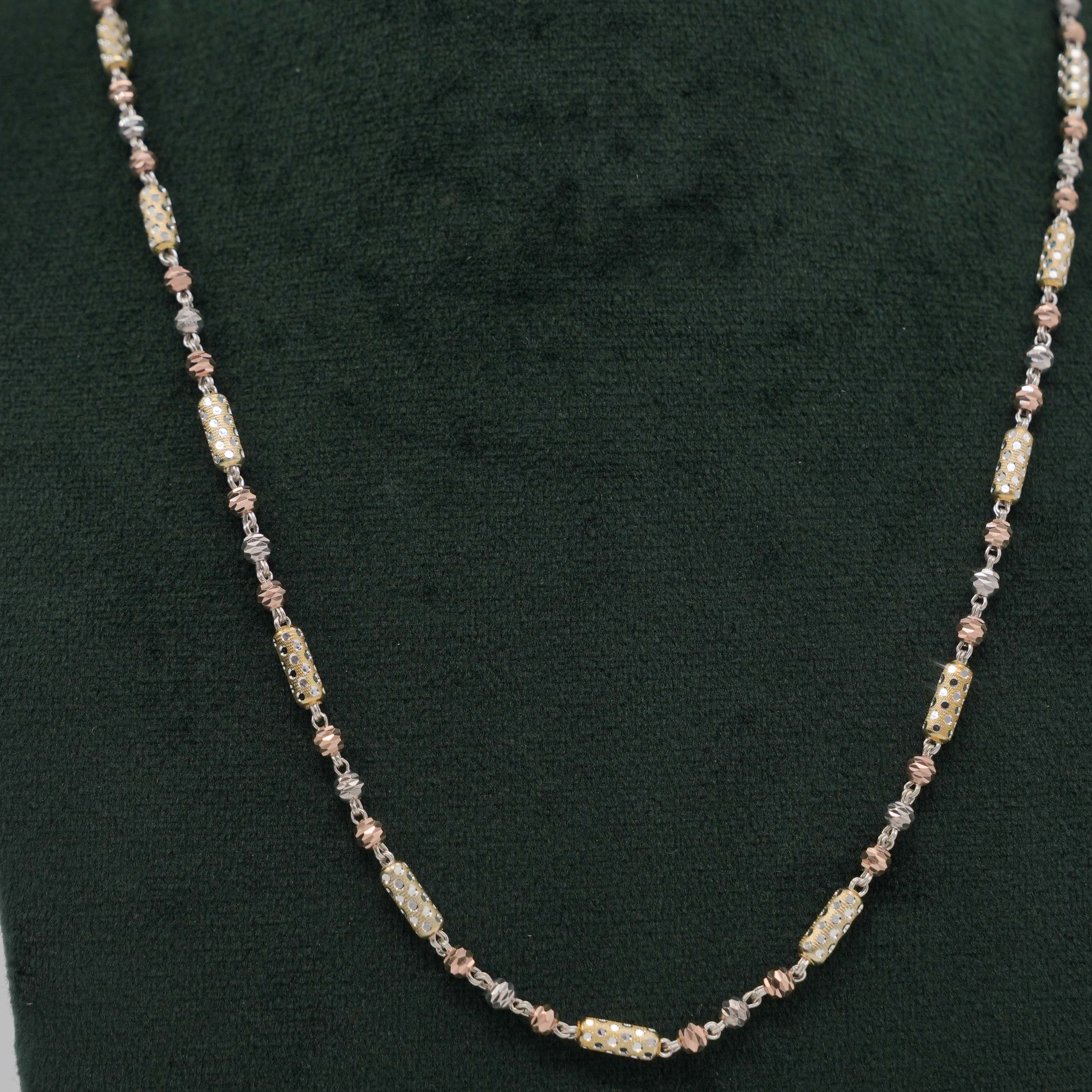 Tulasii - The Concept Jewelry - Silver Bead Necklace
