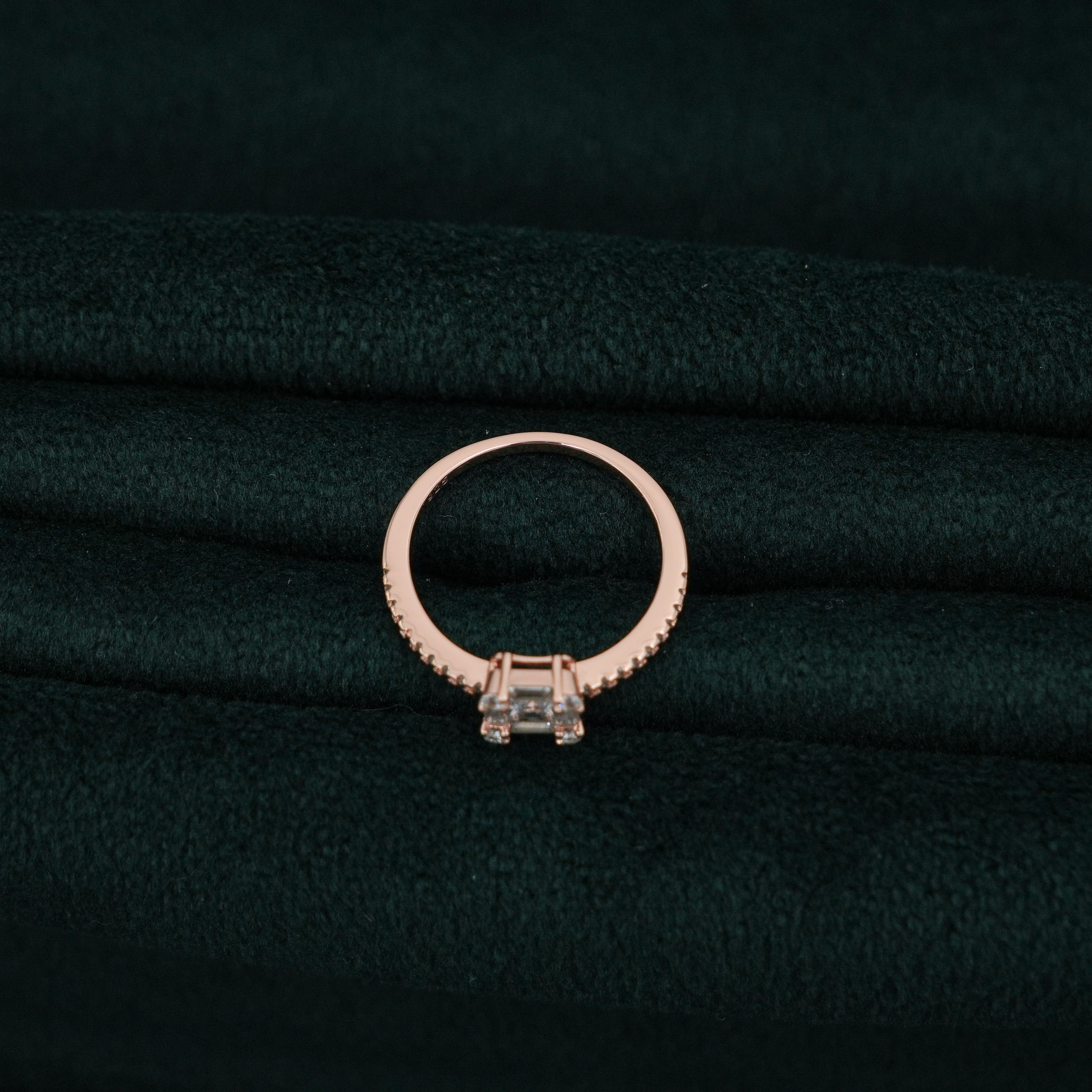 Silver Square Ring