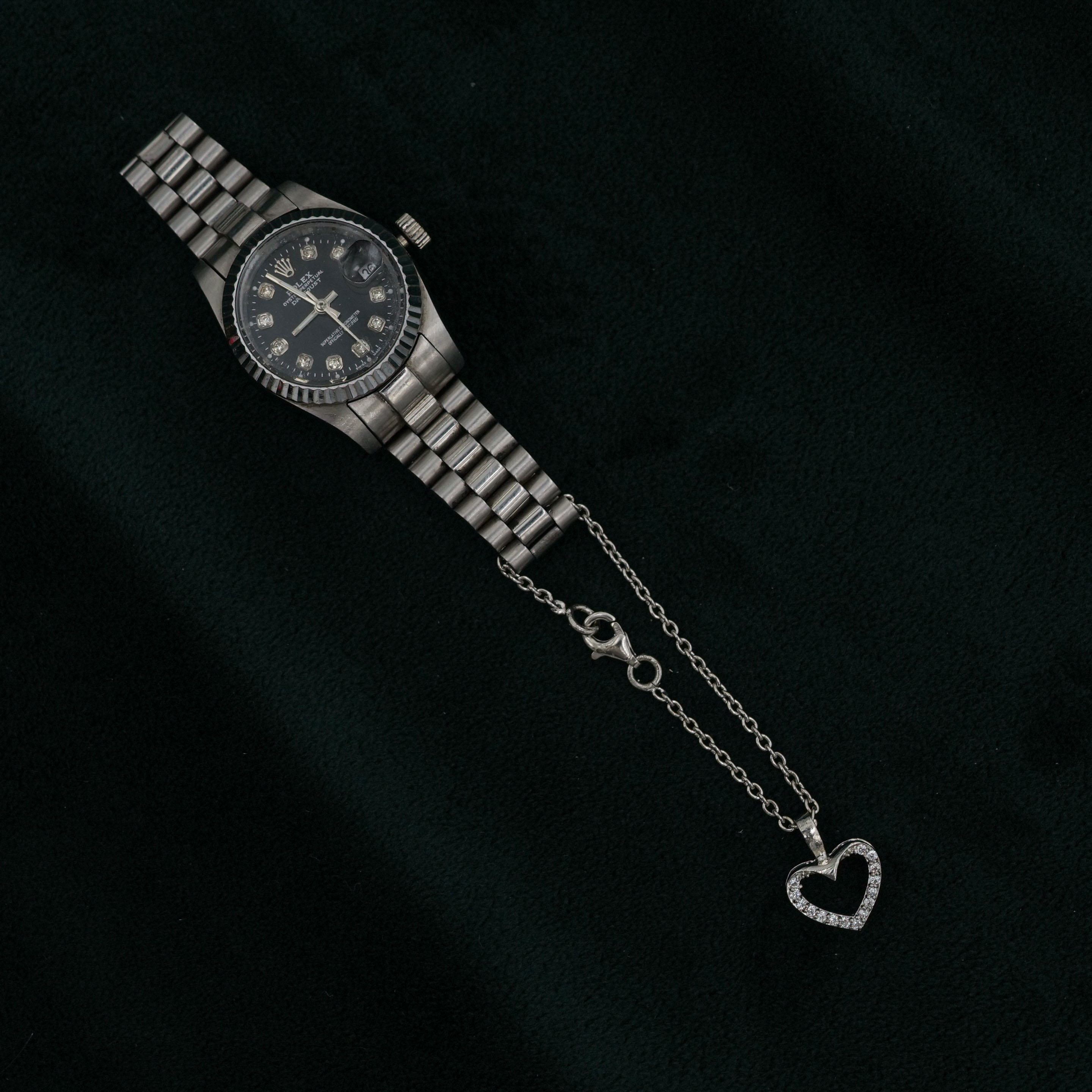 Tulasii - The Concept Jewelry - Silver Datejust Watch Charm