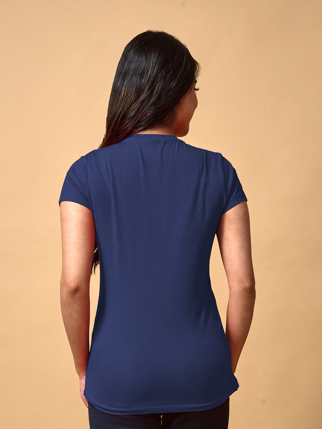 Urban Attic - Dark Blue Round Neck T shirt