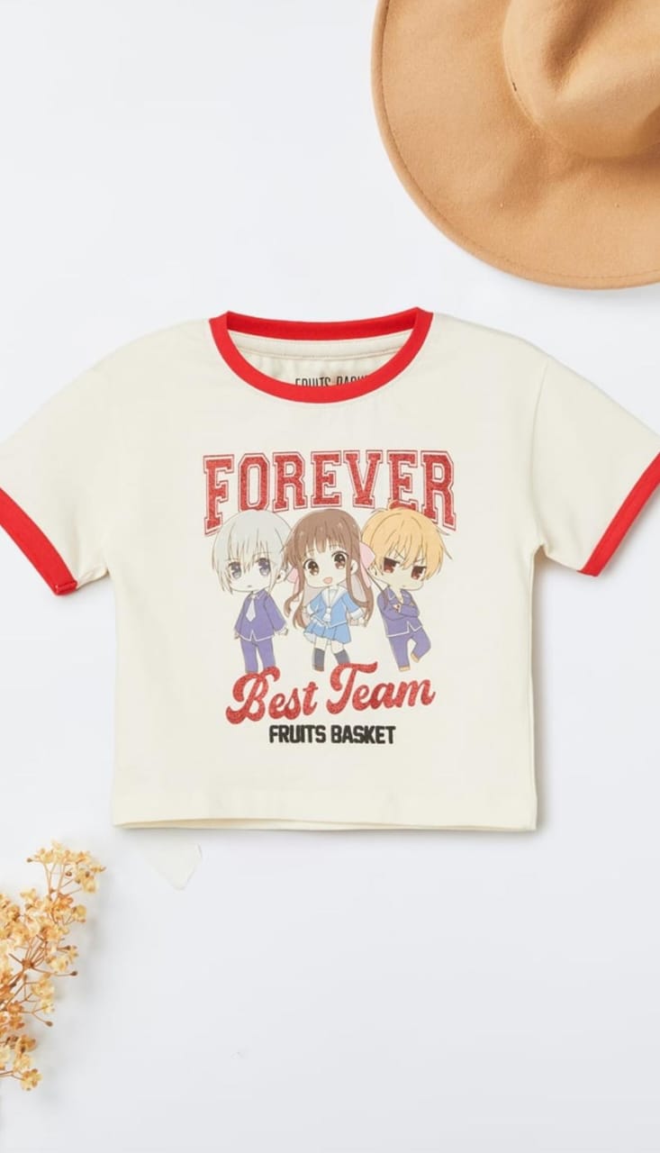 Urban Attic - Cream Round Neck T shirt