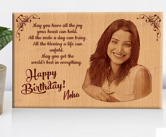 8x10 Wooden Plaque