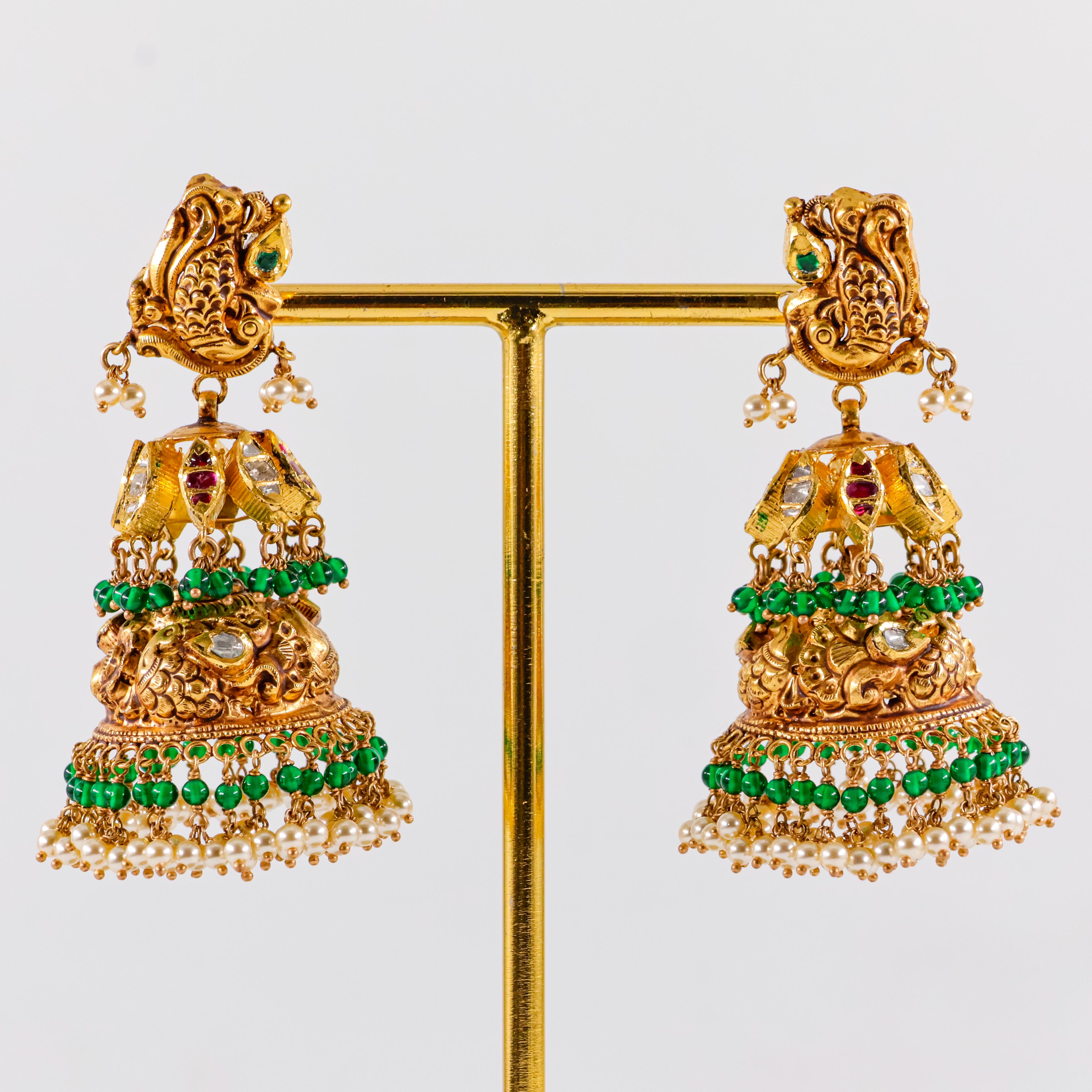 Varahi Jewels - Gold Jhumka