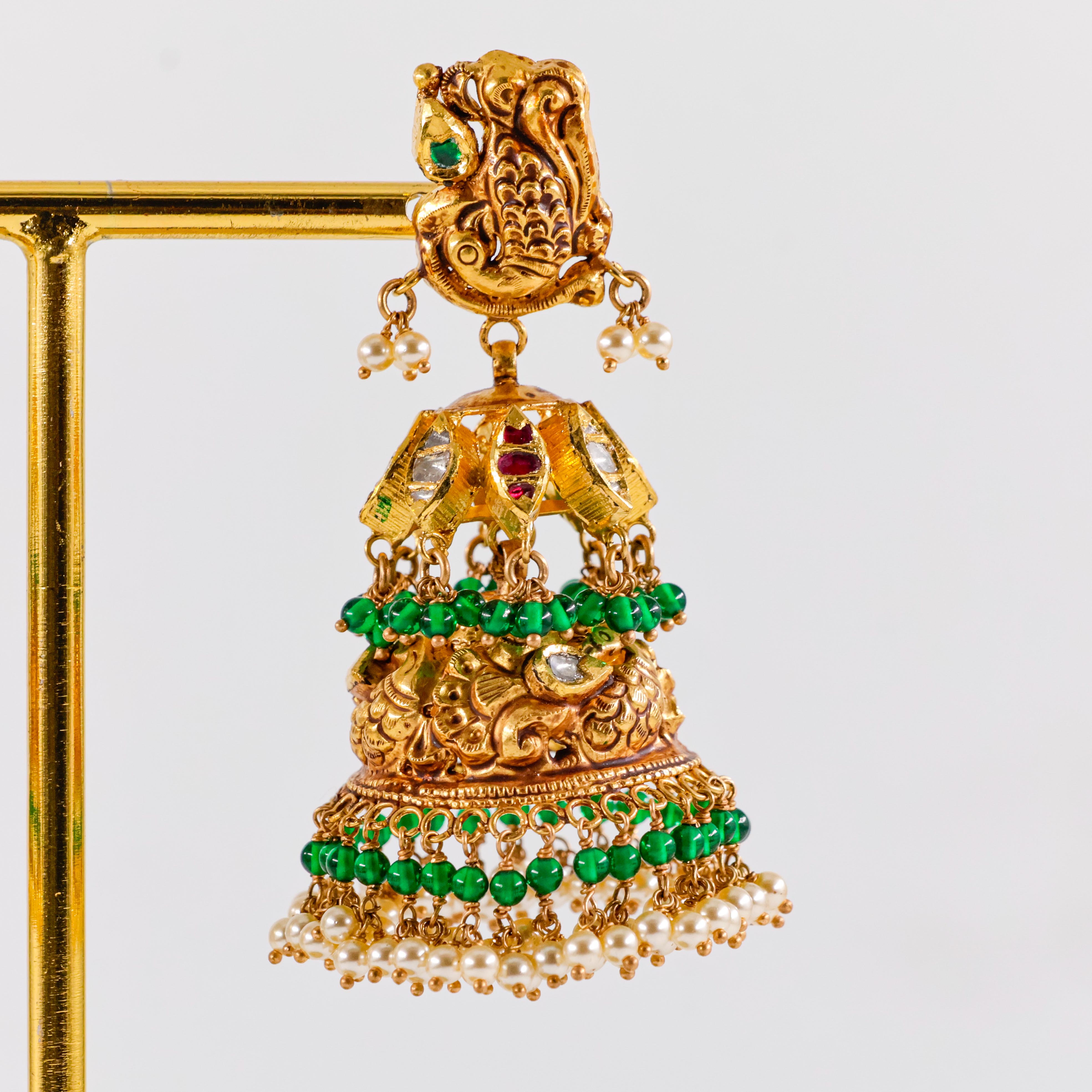 Varahi Jewels - Gold Jhumka