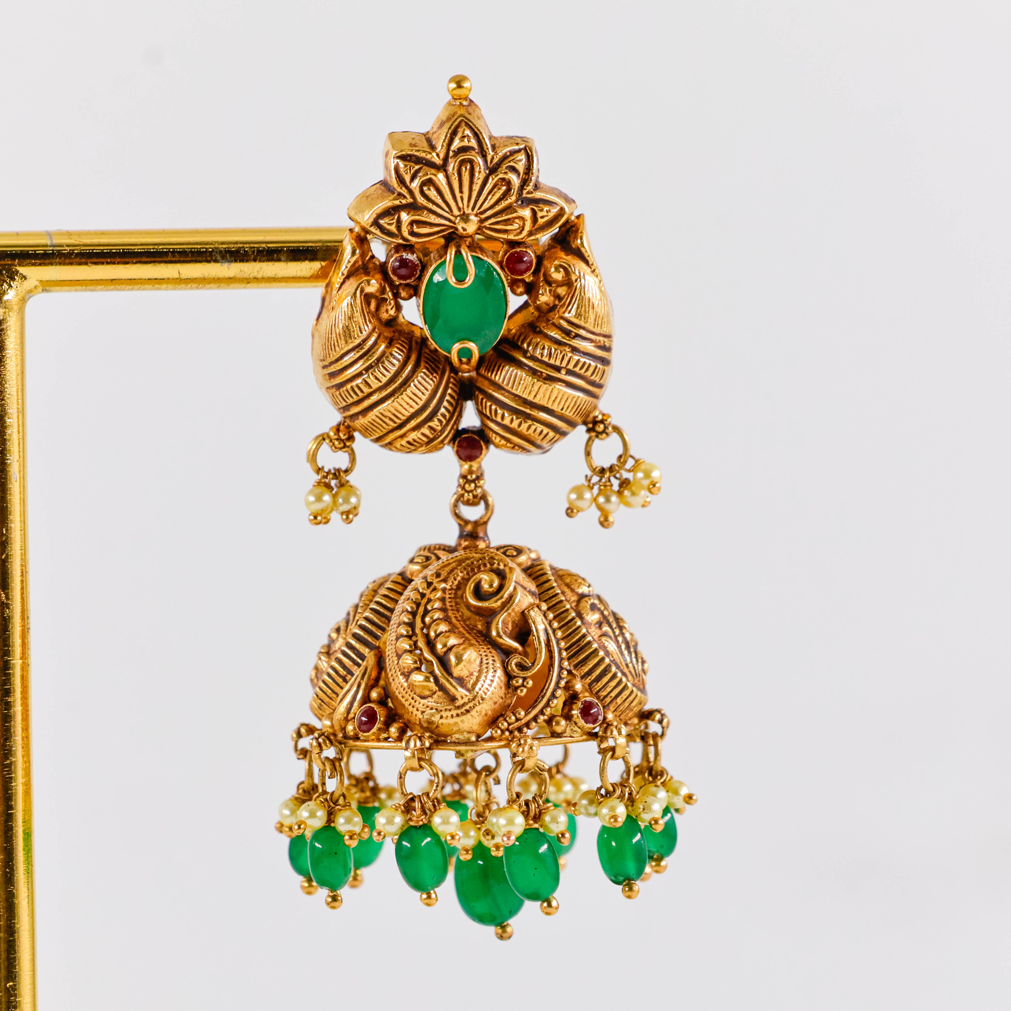 Varahi Jewels - Gold Jhumka