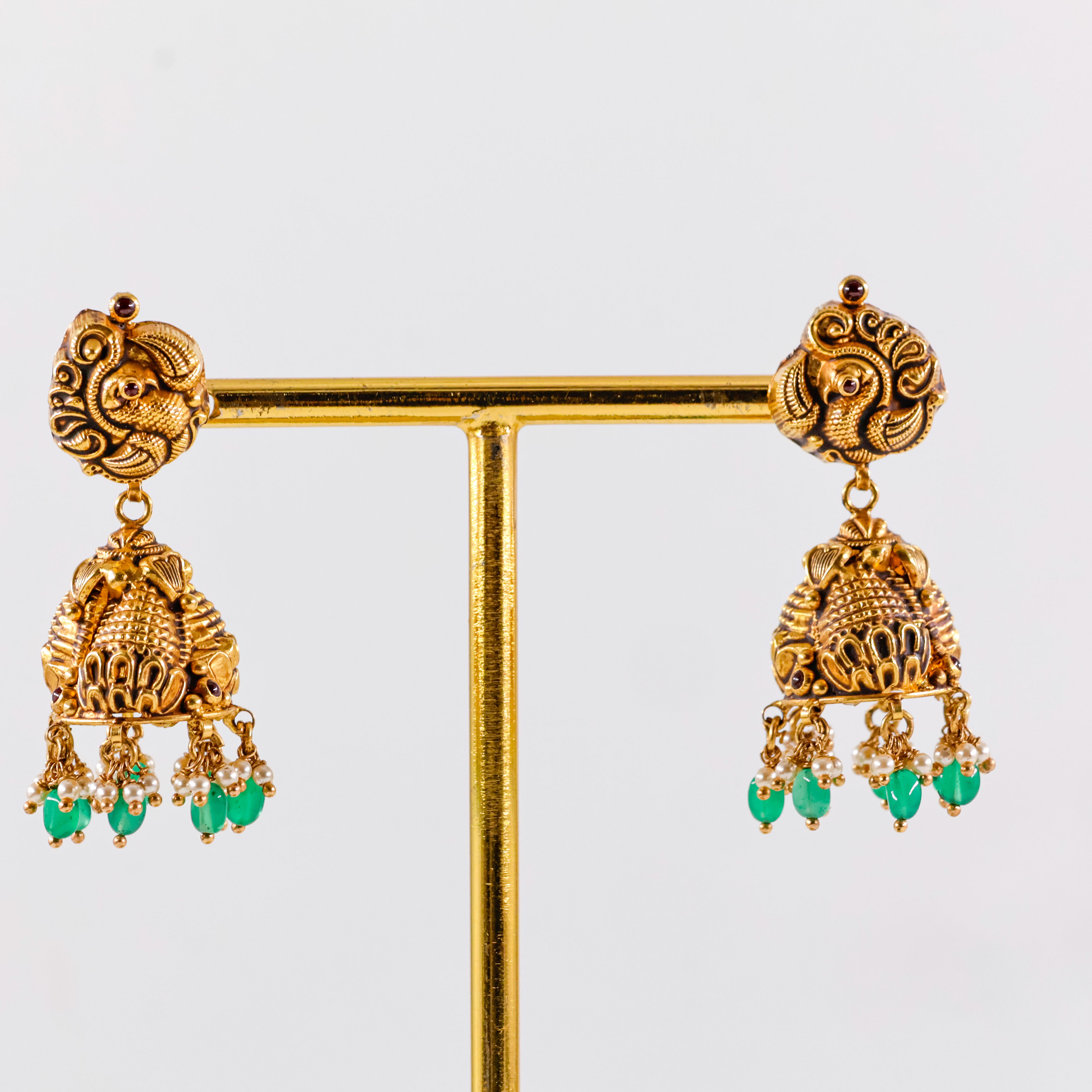 Varahi Jewels - Gold Jhumka