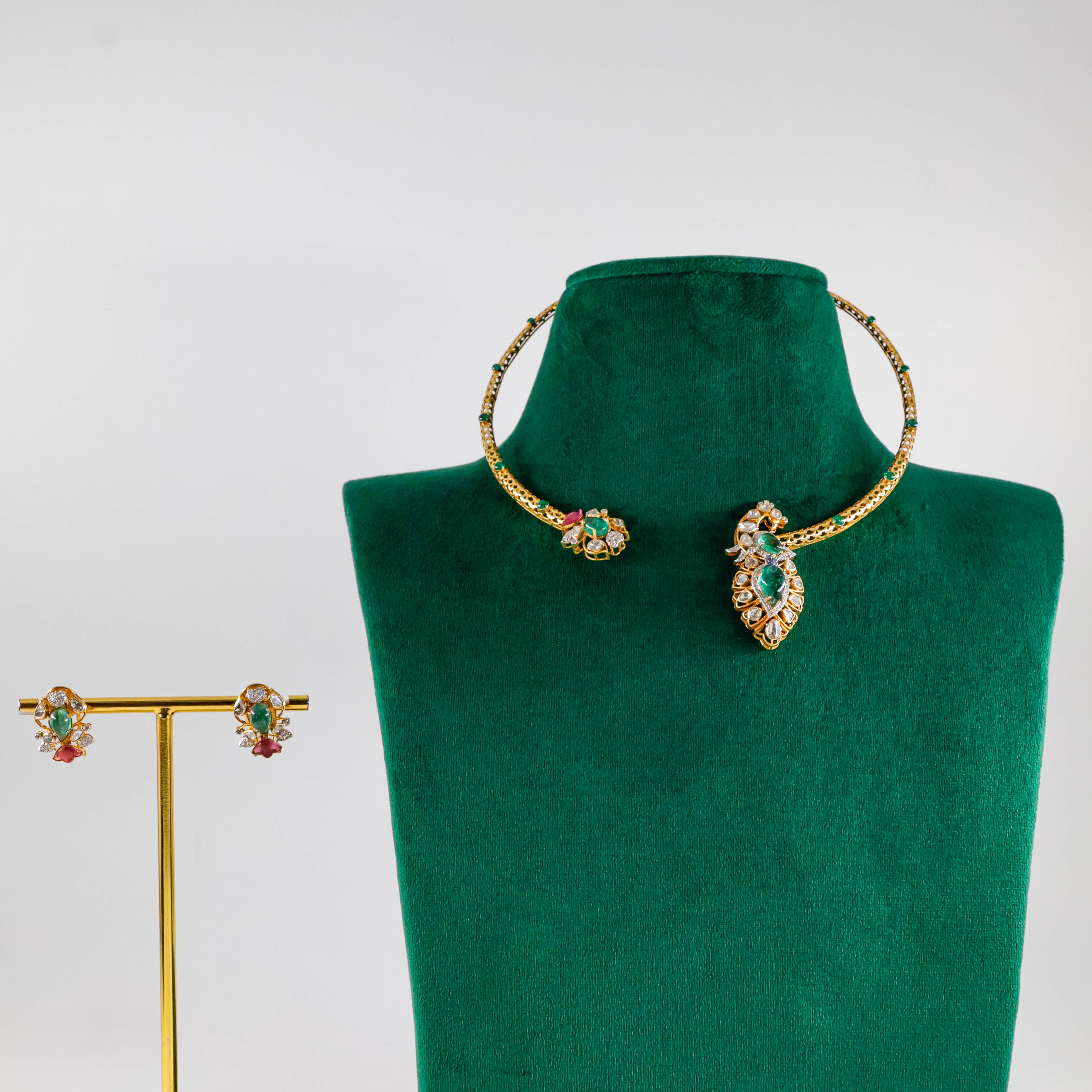 Varahi Jewels - Gold Necklace Set