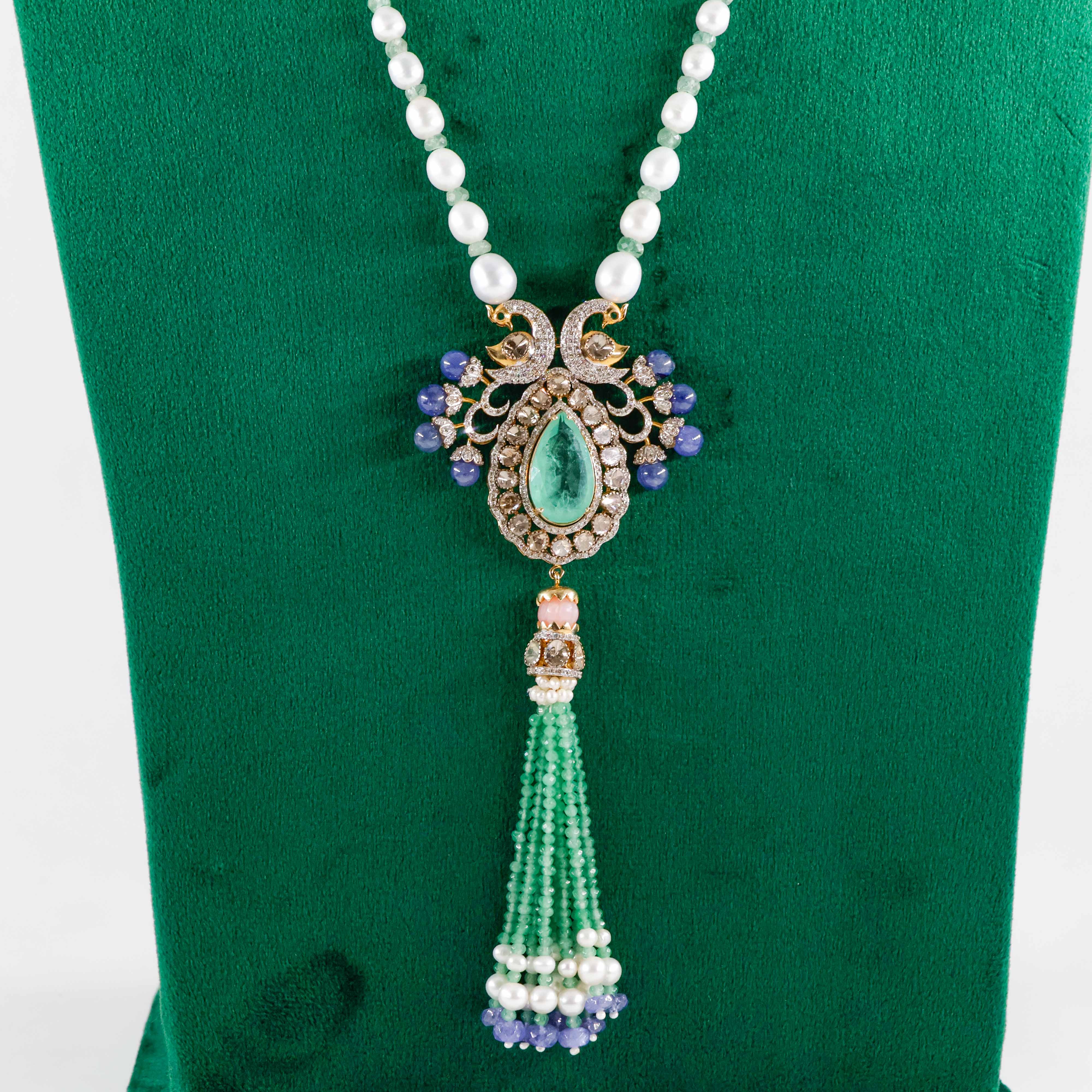 Varahi Jewels - Gold Pendent Set