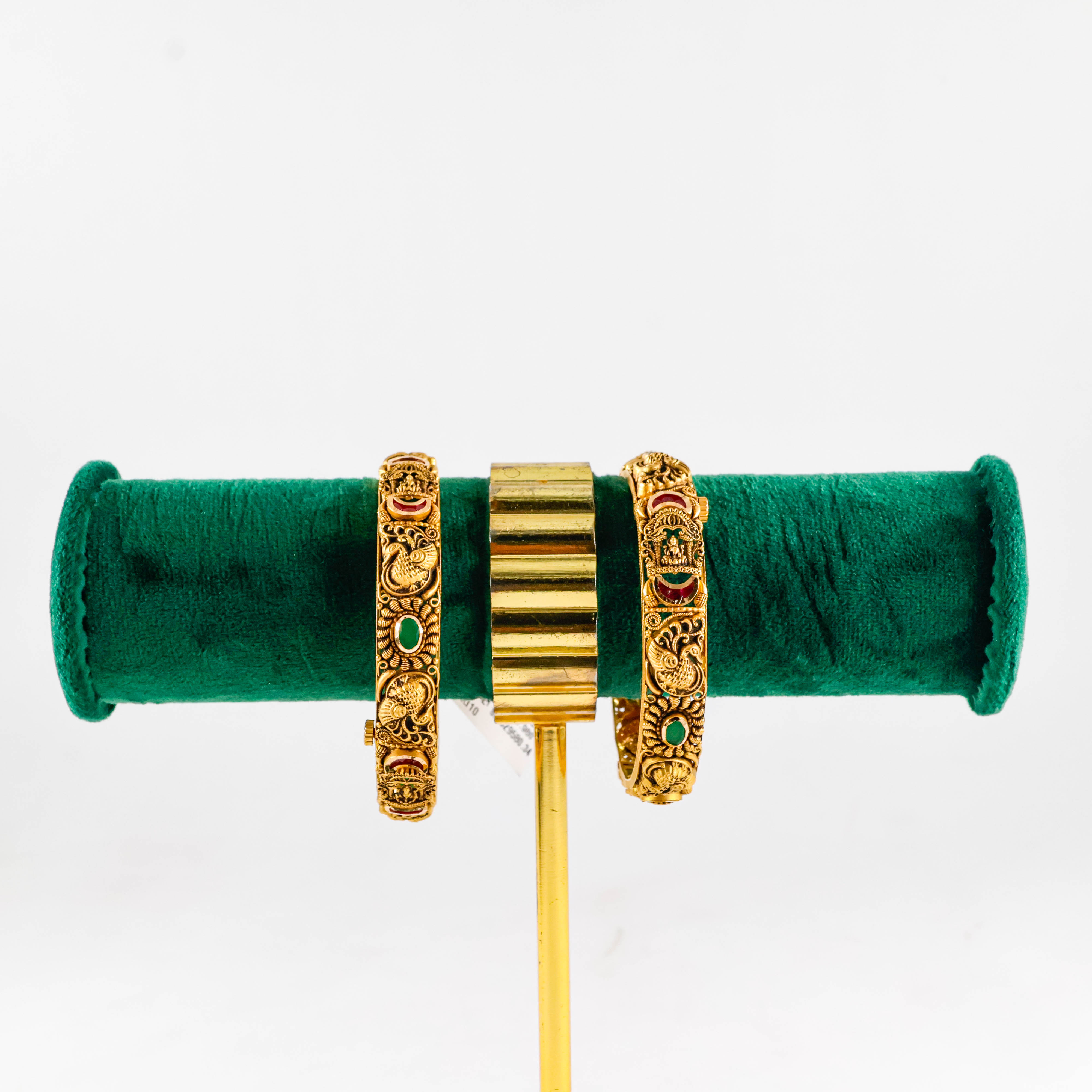 Varahi Jewels - Antique Finish Gold Bangles