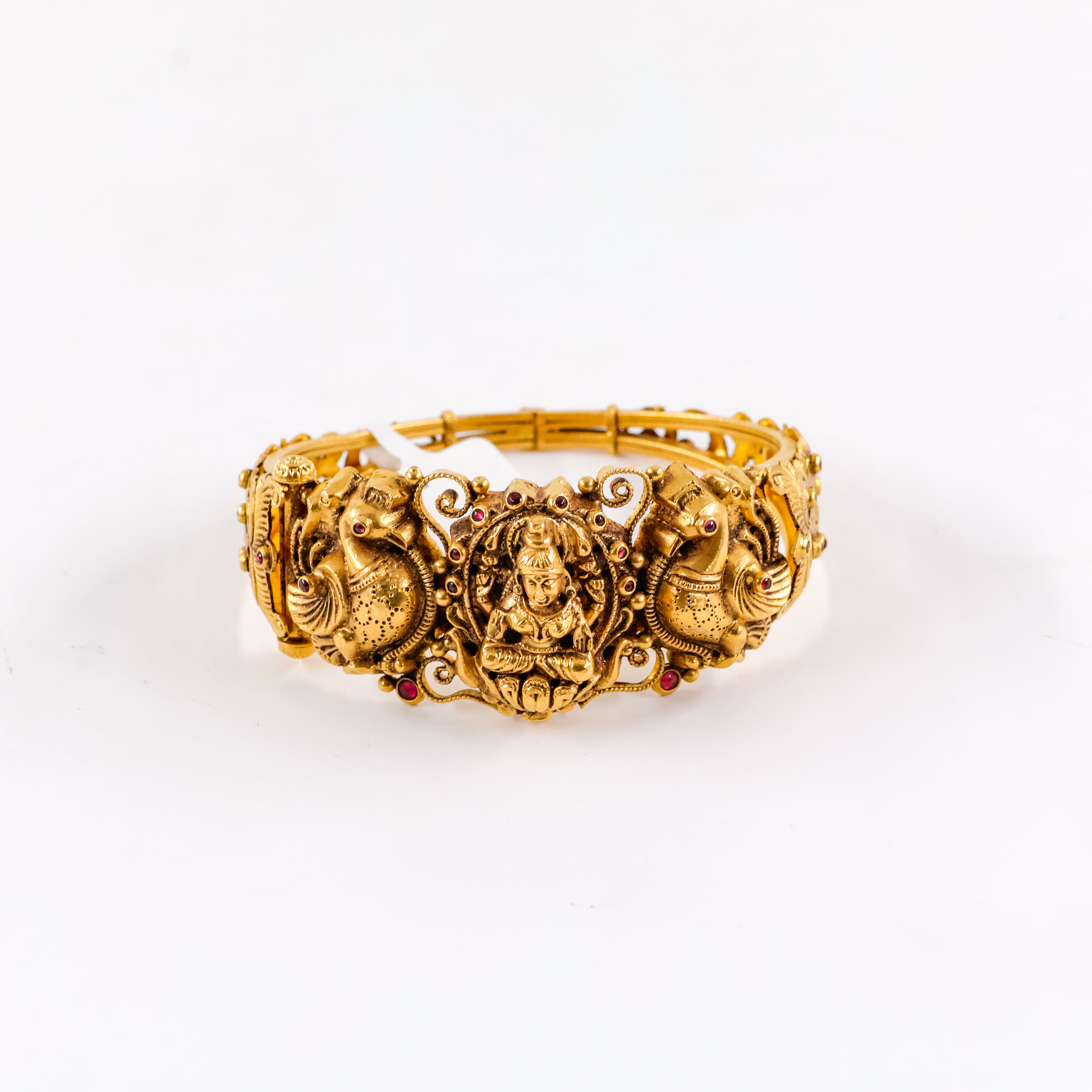 Varahi Jewels - Gold Bracelet With Lakshmi Devi