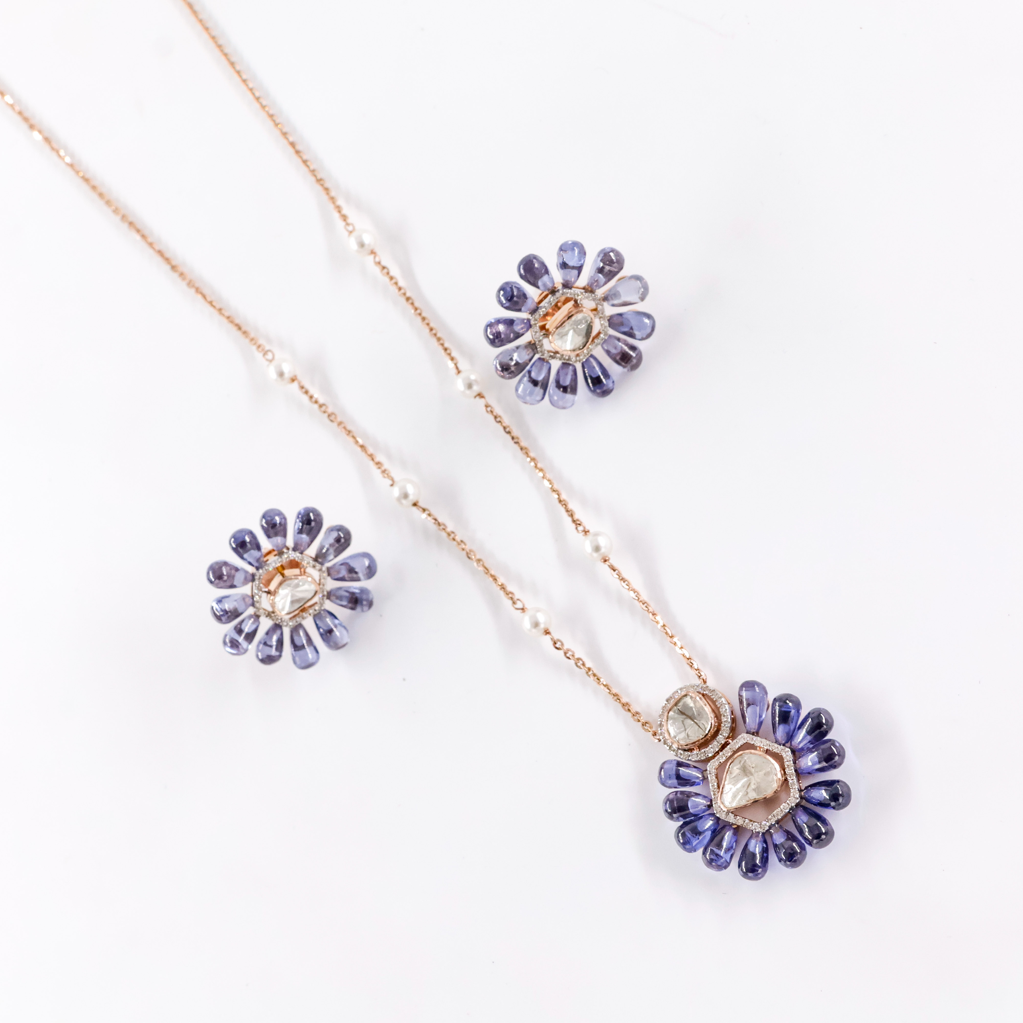 Varahi Jewels - Gold Pendent Set
