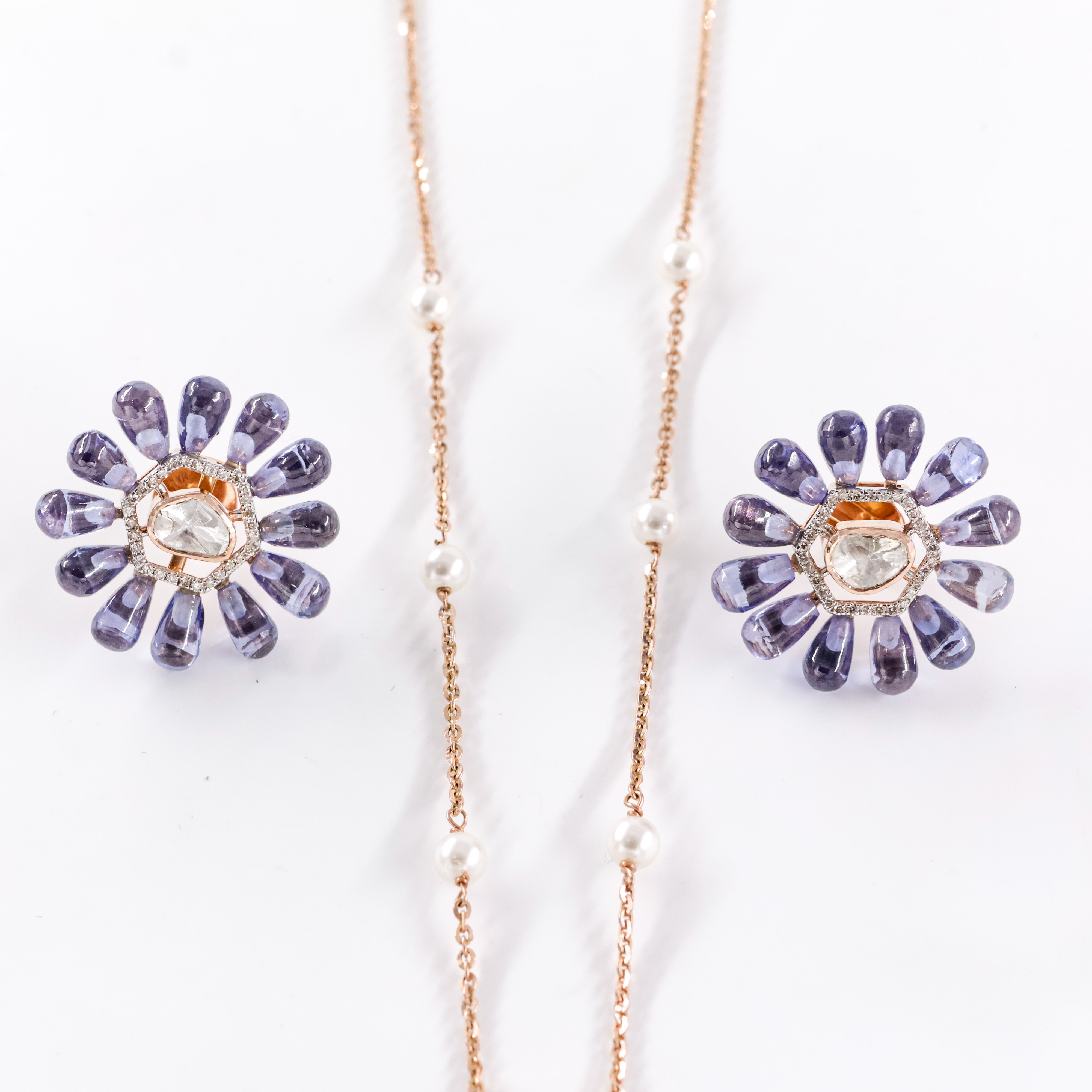 Varahi Jewels - Gold Pendent Set