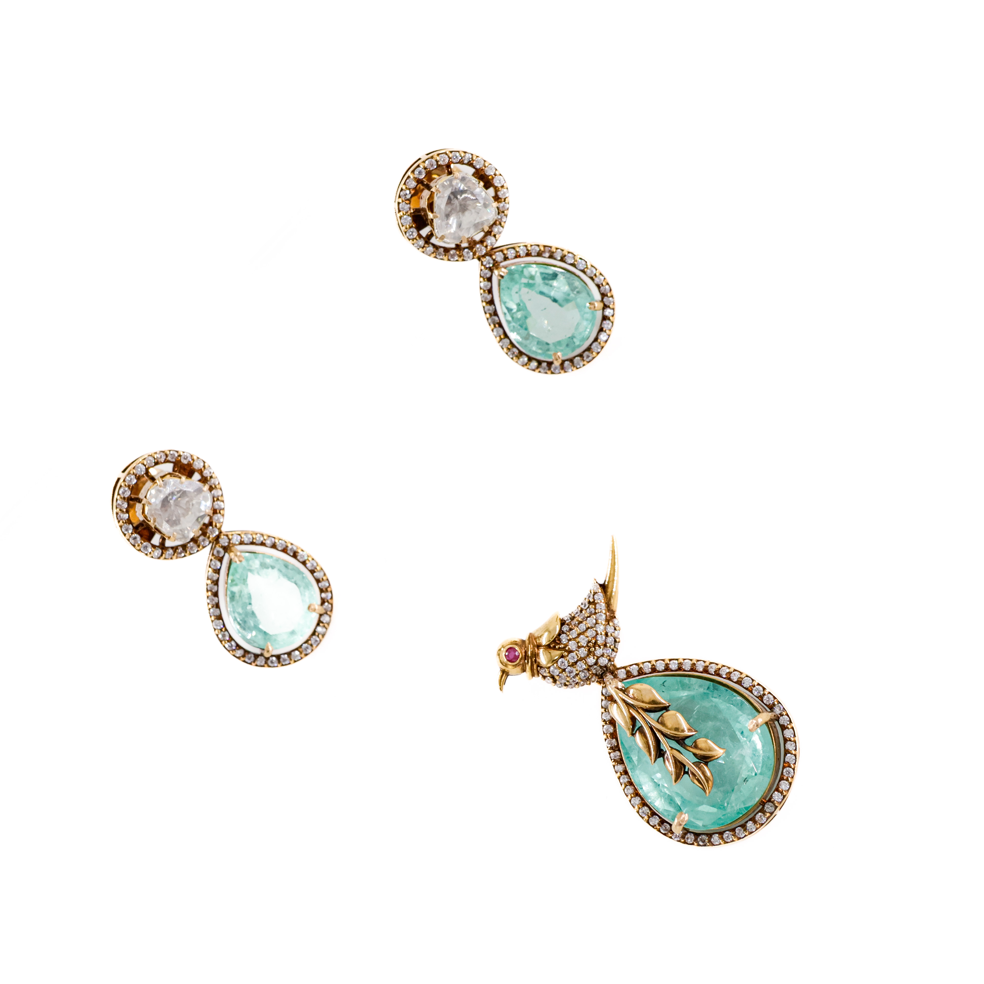 Varahi Jewels - Gold Pendent Set