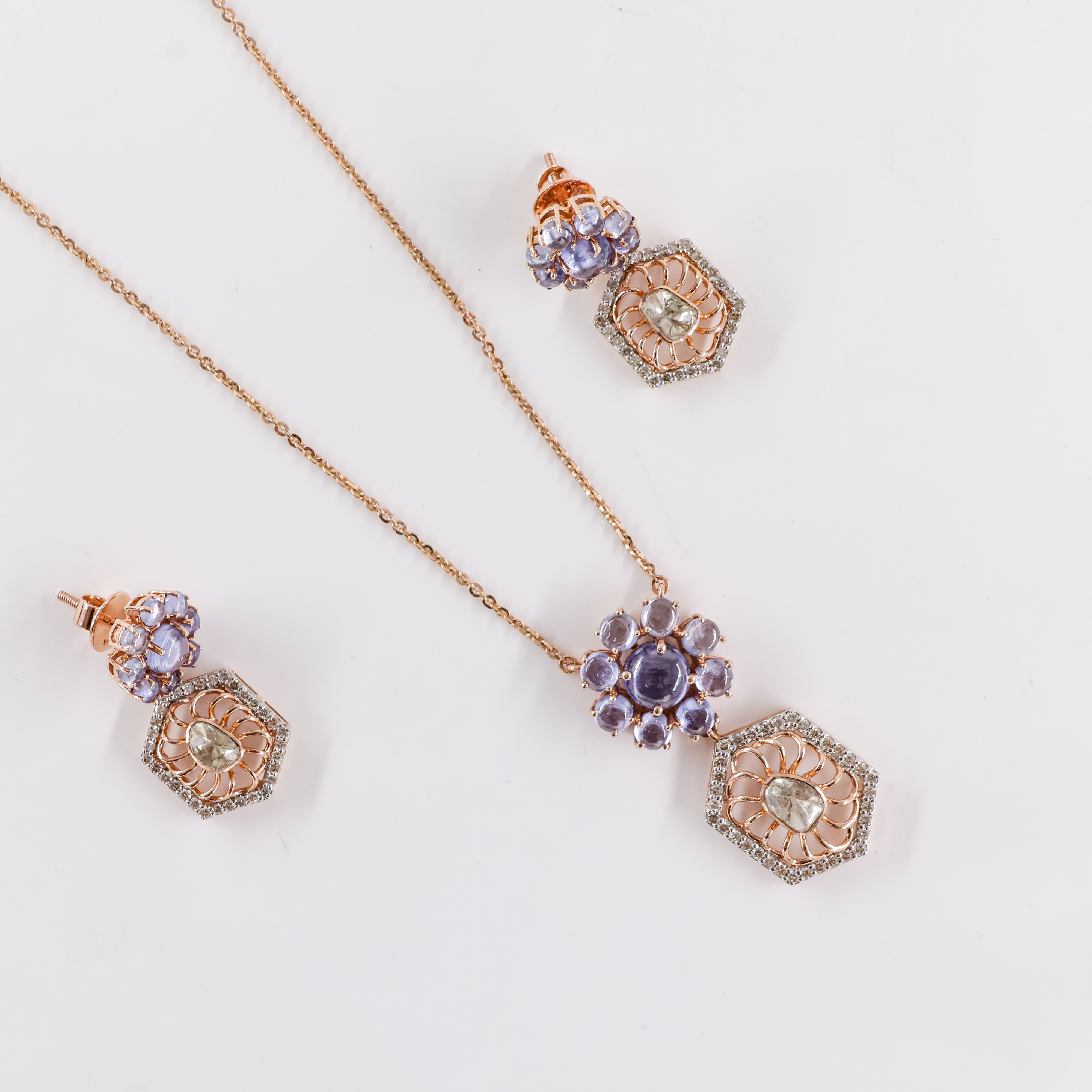 Varahi Jewels - Gold Pendent Set