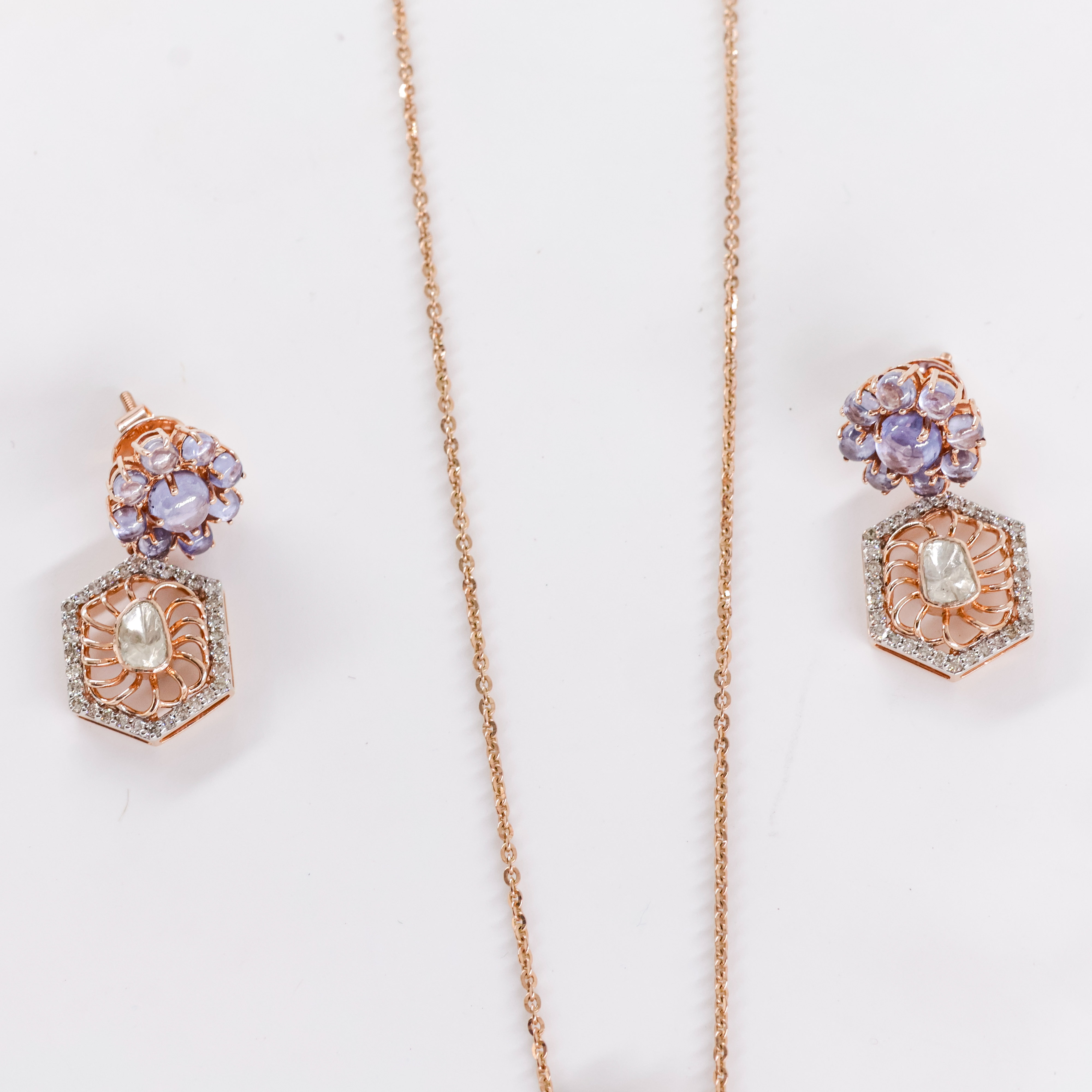 Varahi Jewels - Gold Pendent Set