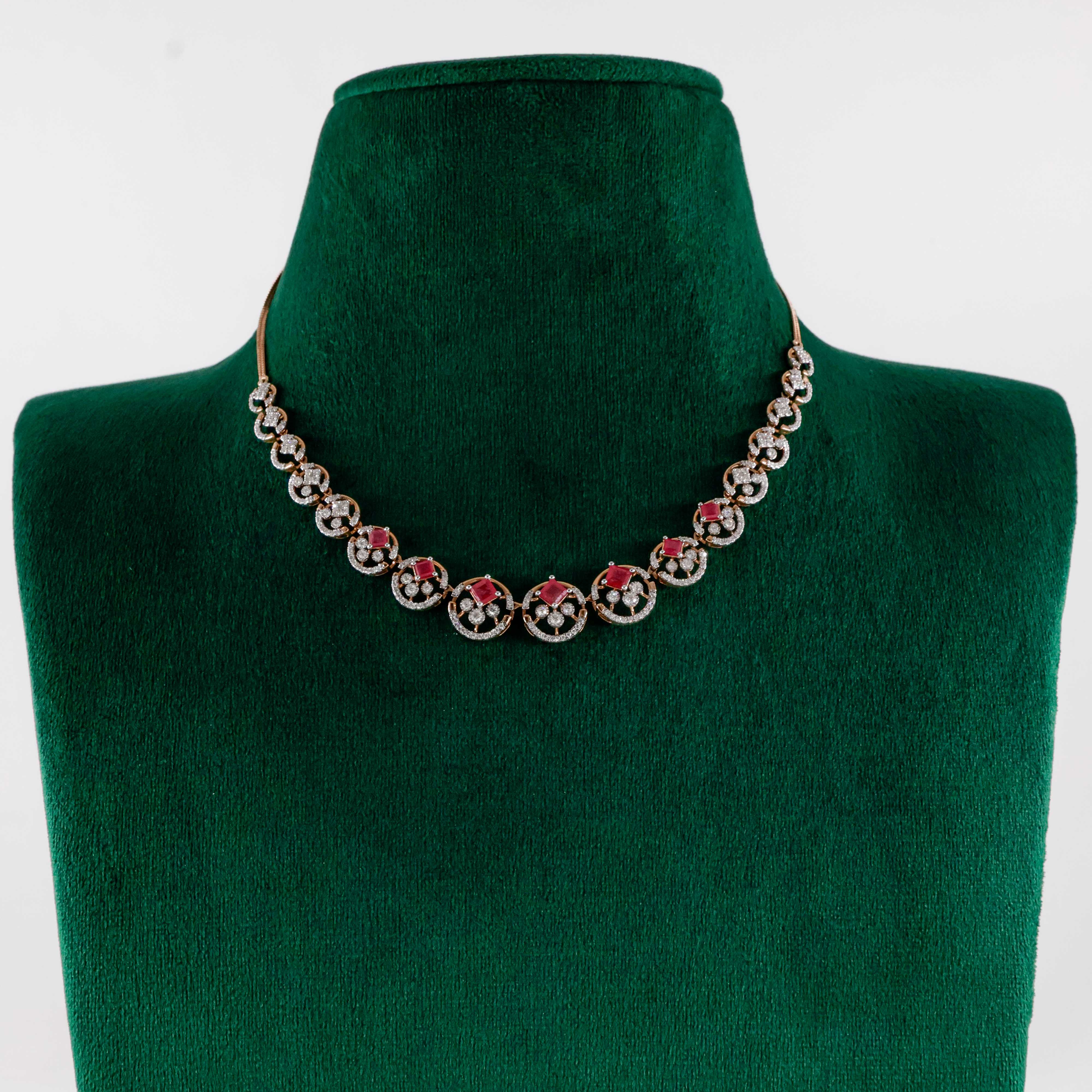 Varahi Jewels - Diamond Necklace