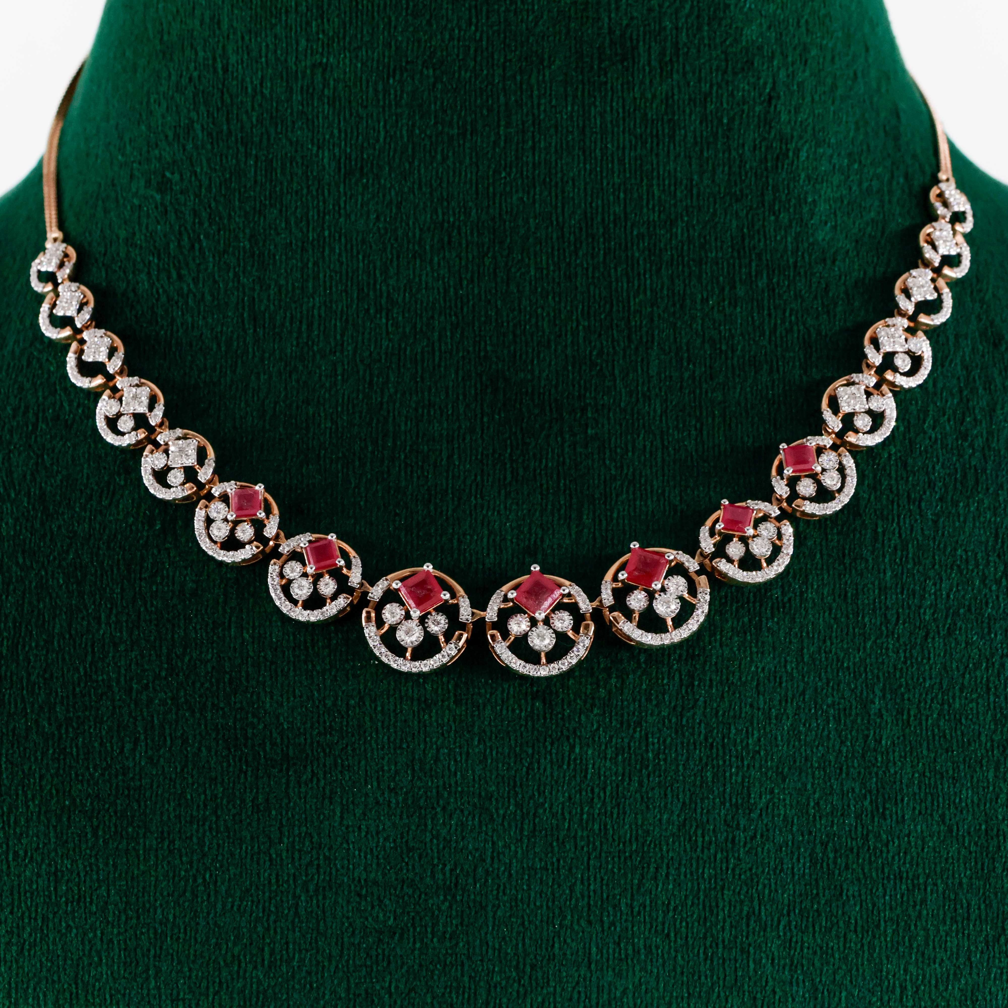 Varahi Jewels - Diamond Necklace