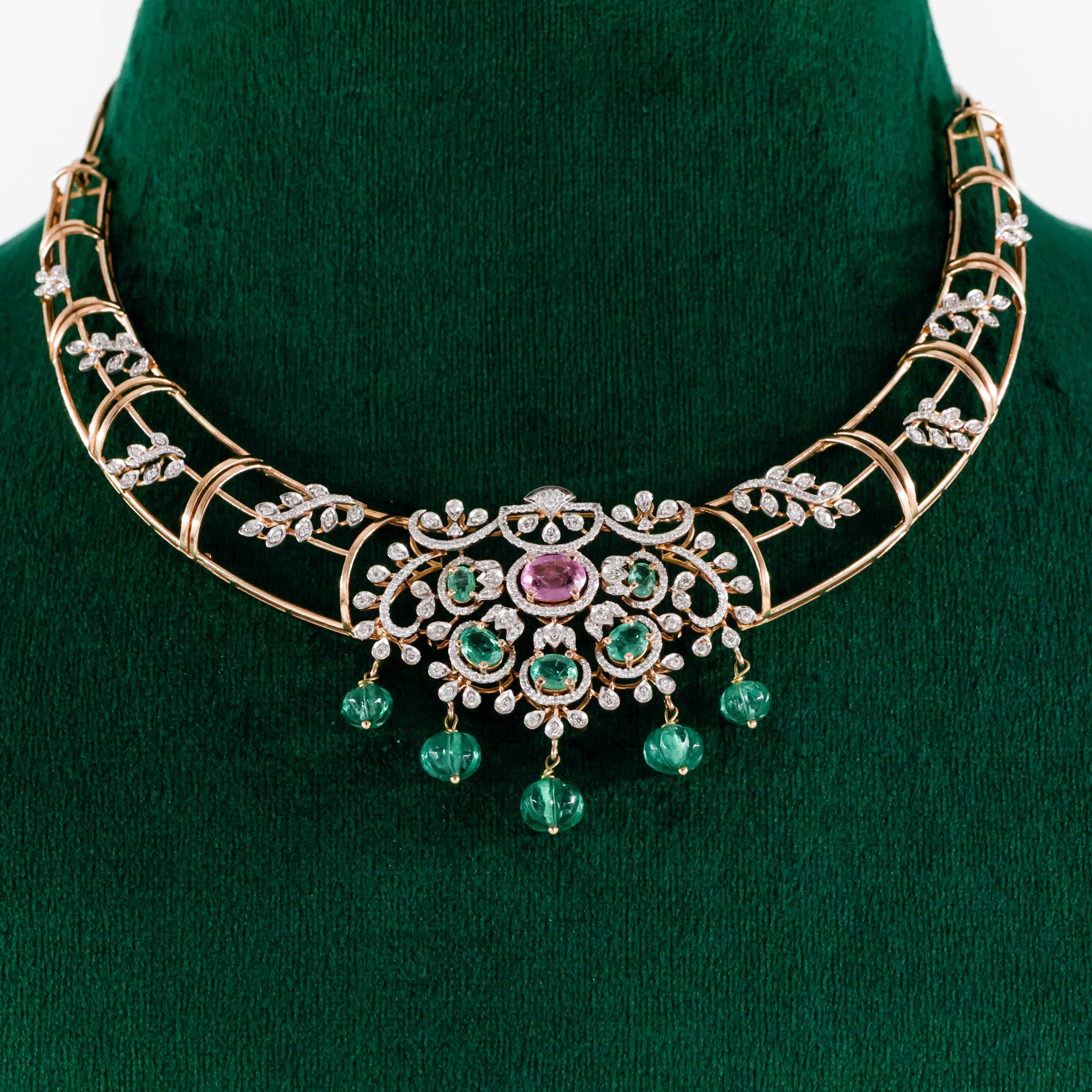 Varahi Jewels - Diamond Necklace