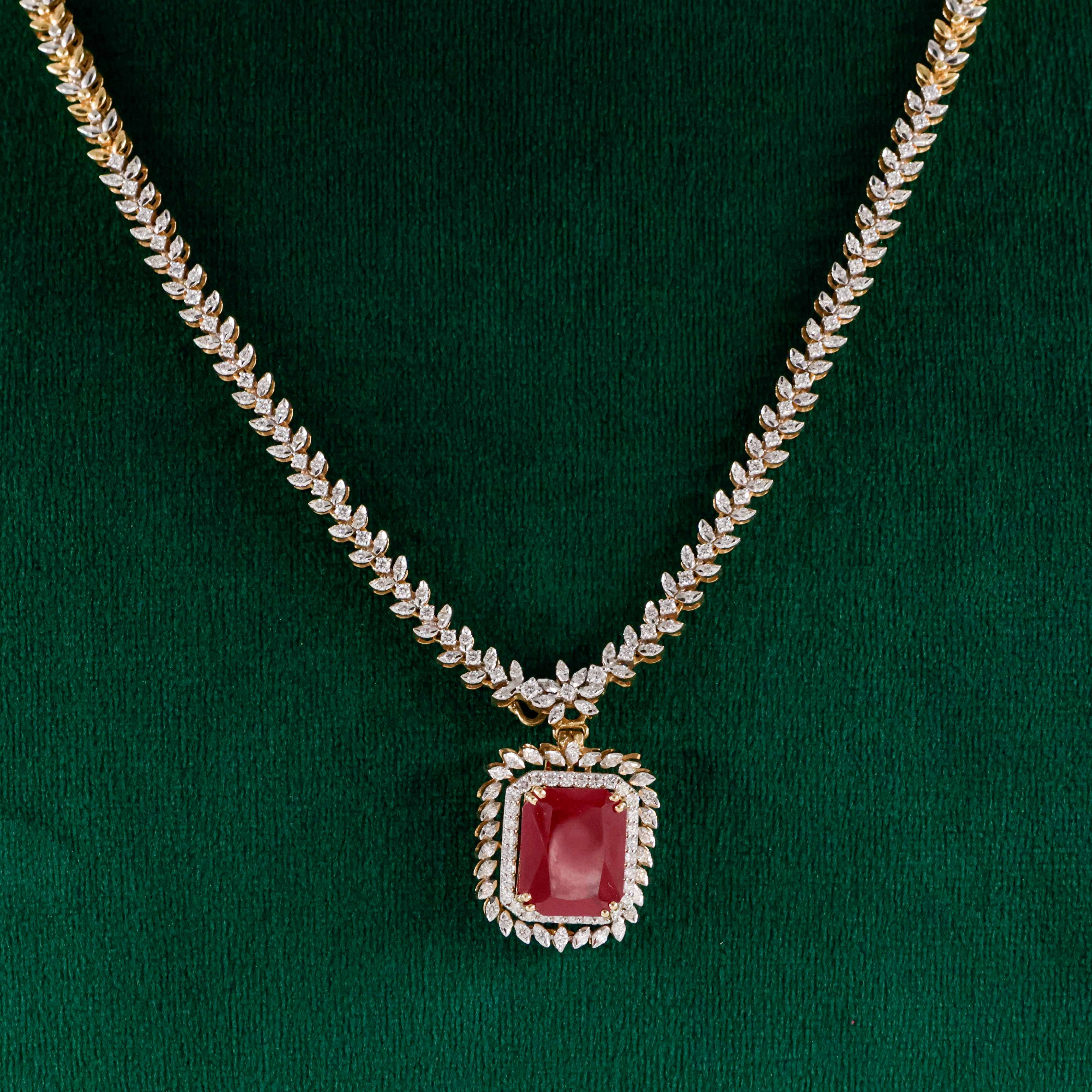 Varahi Jewels - Diamond Necklace