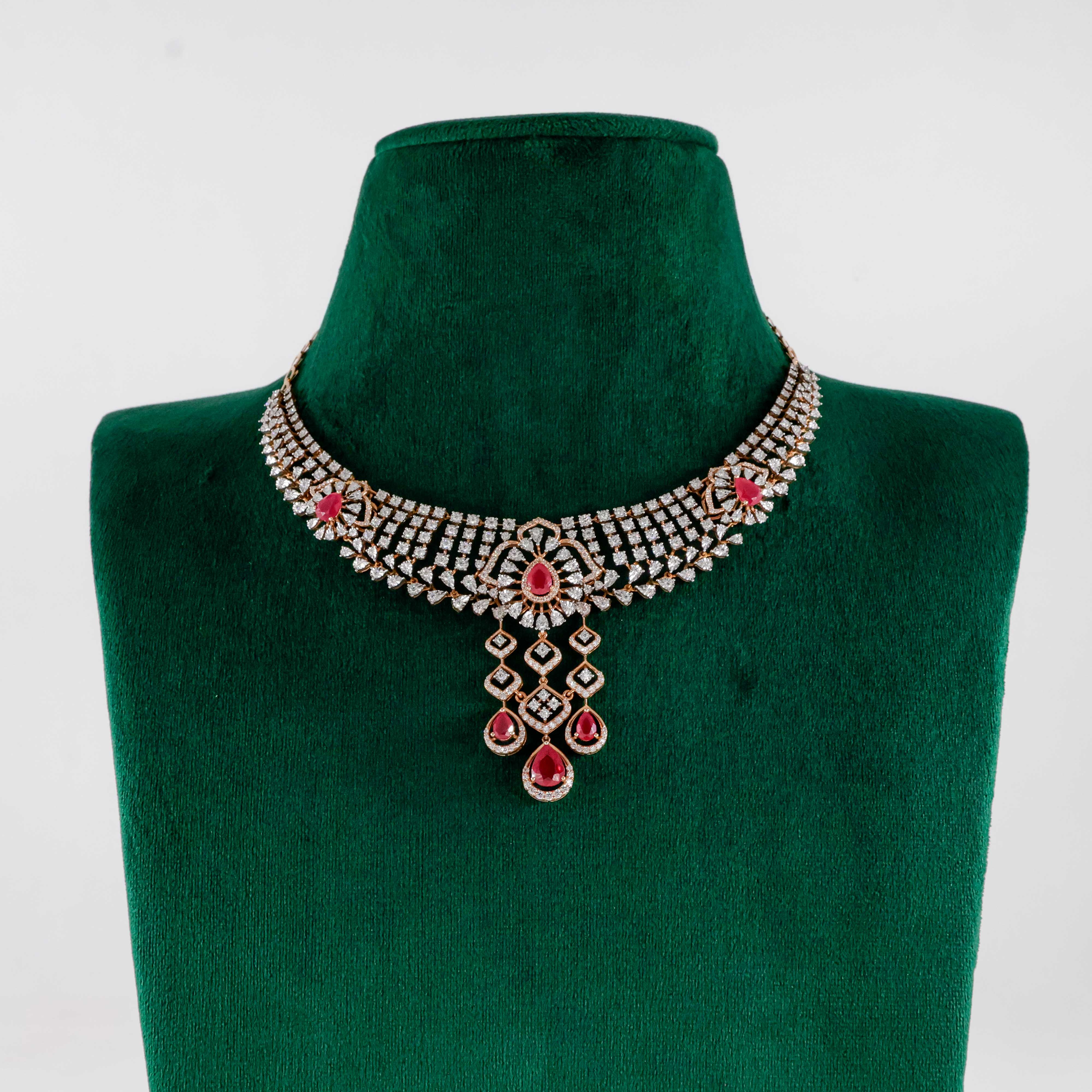 Varahi Jewels - Diamond Necklace
