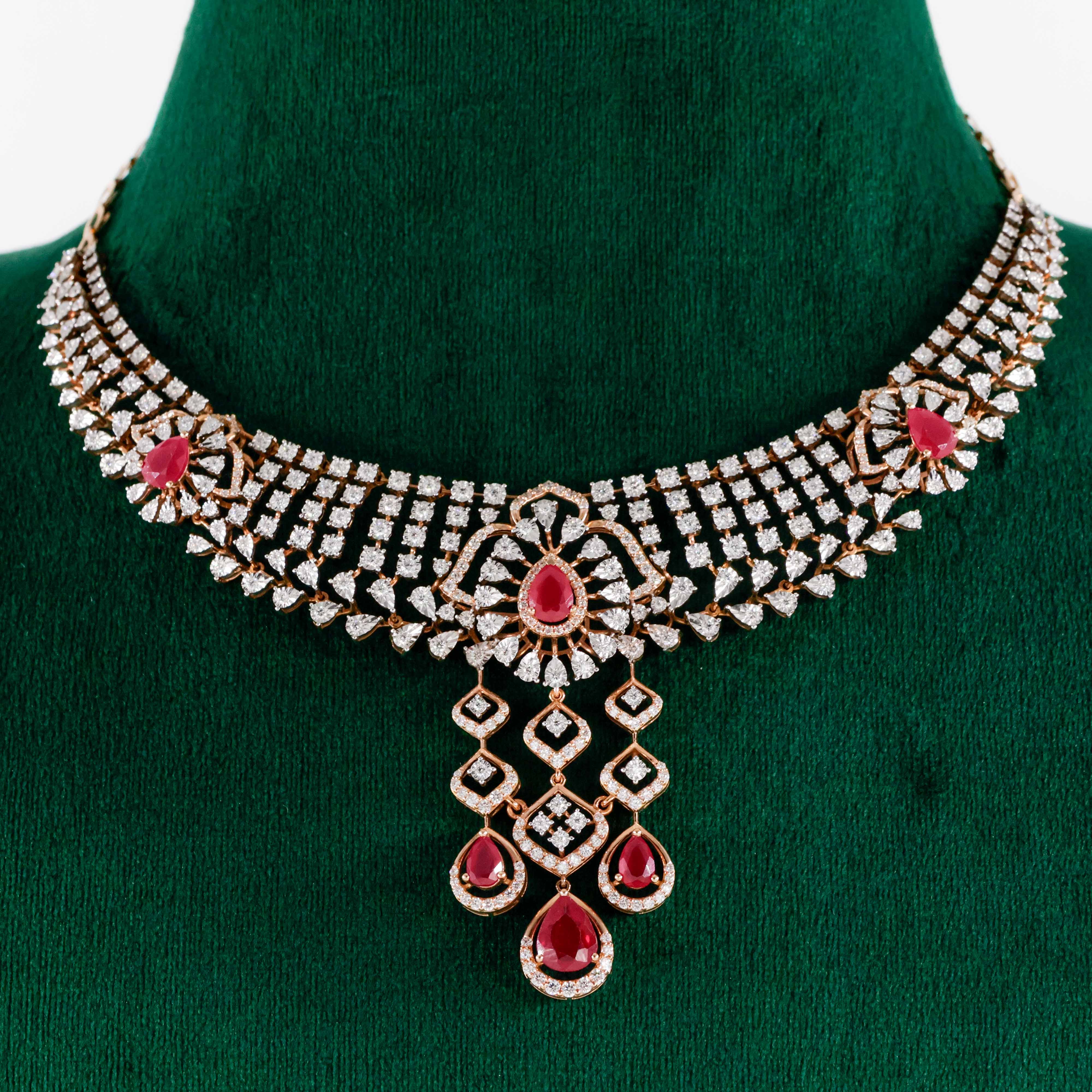 Varahi Jewels - Diamond Necklace