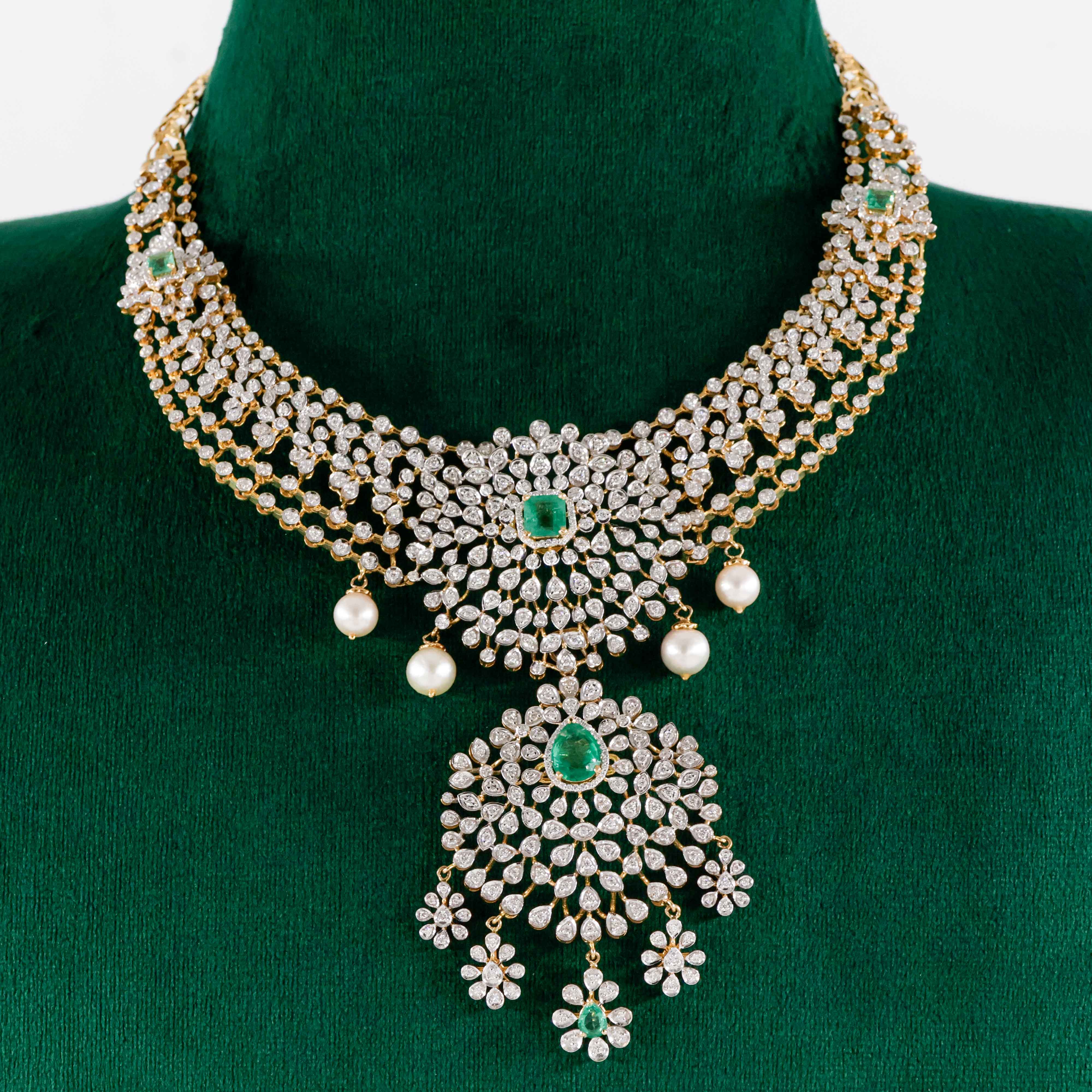 Varahi Jewels - Diamond Necklace