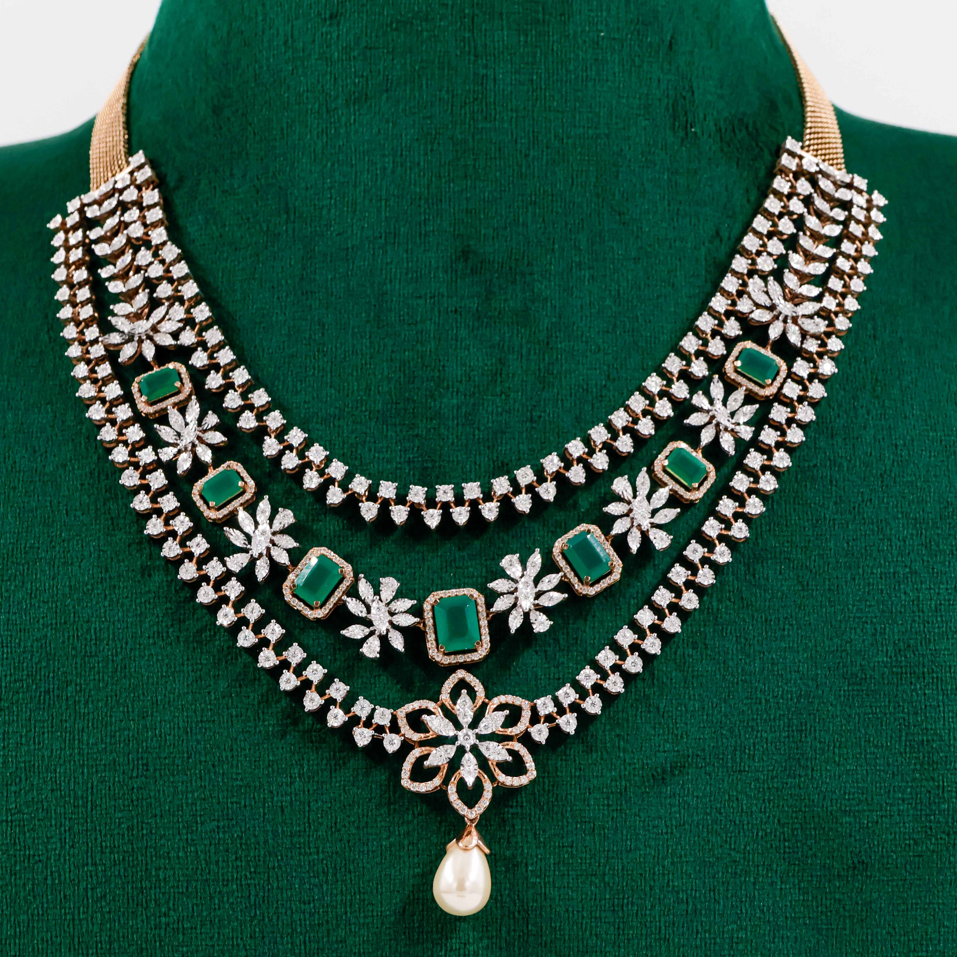 Varahi Jewels - Diamond Necklace