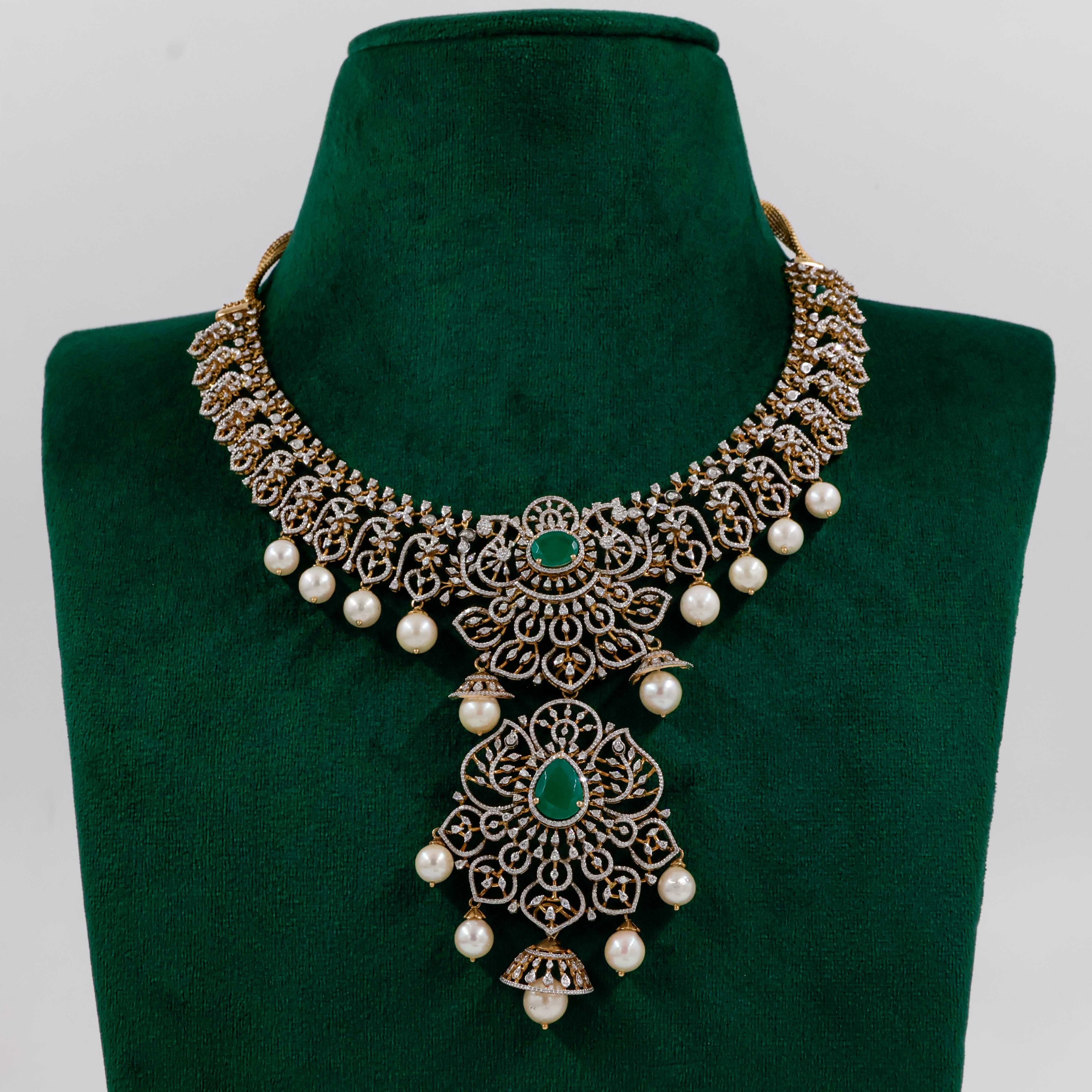 Varahi Jewels - Diamond Necklace