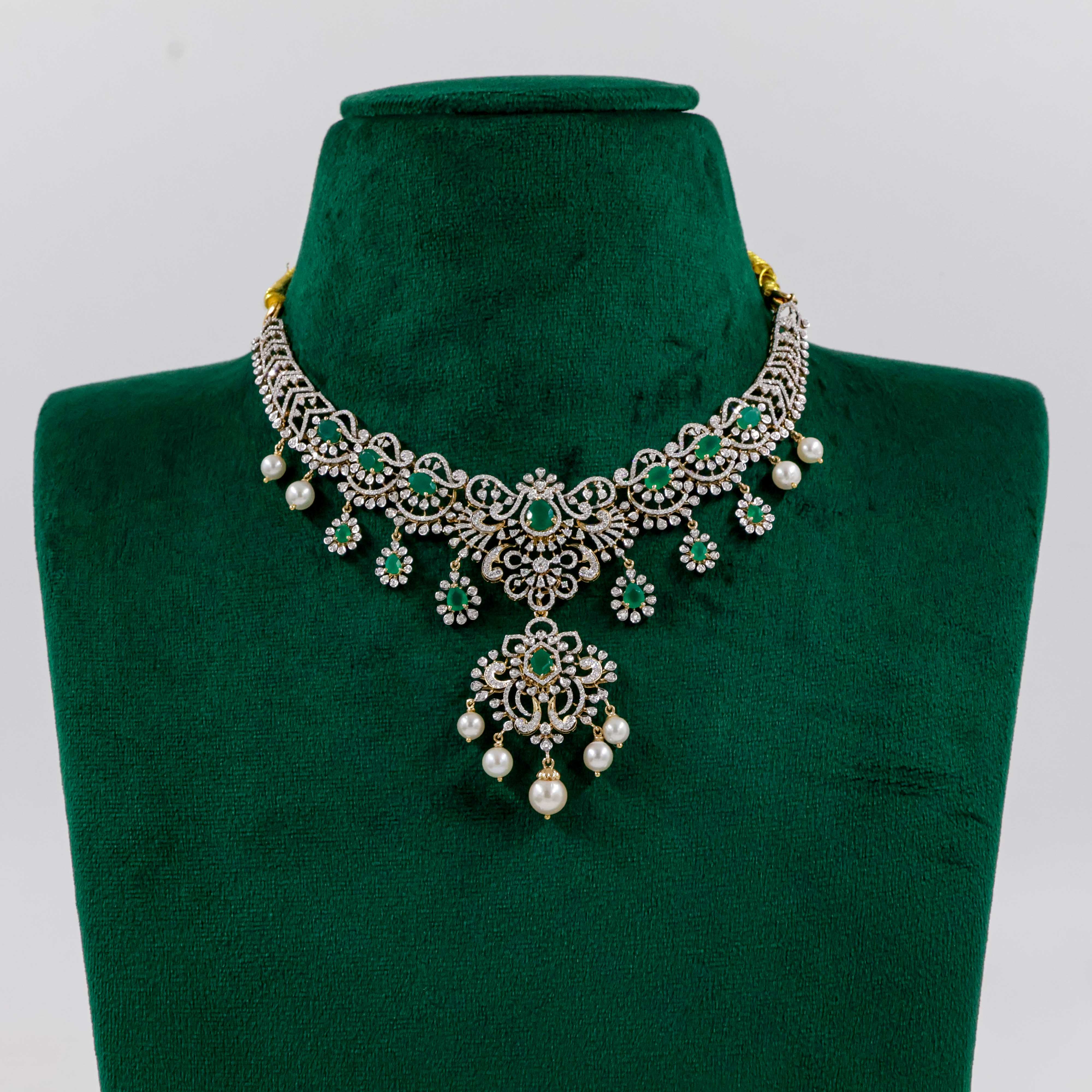 Varahi Jewels - Diamond Necklace