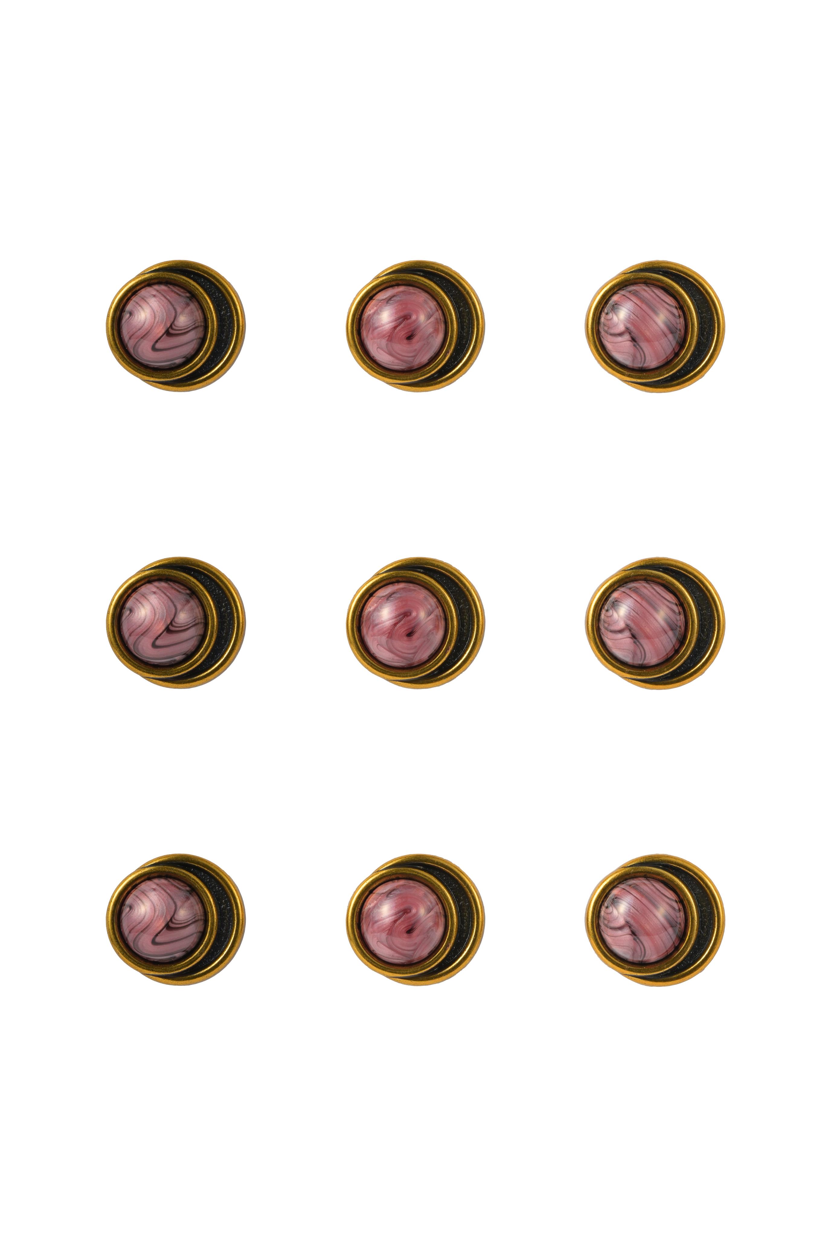 Vardha - Antique Gold Button