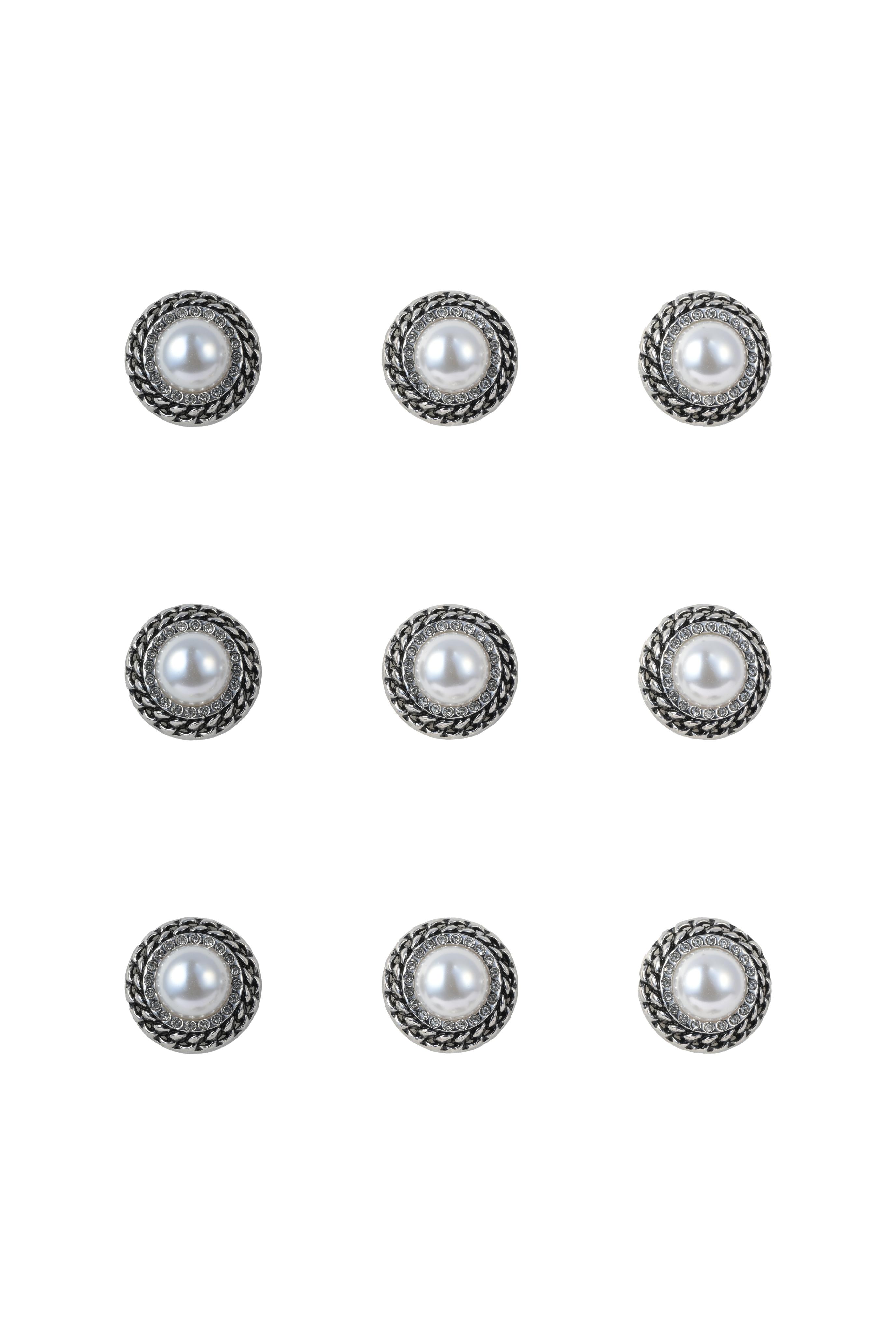 Vardha - Pearl Button  Set