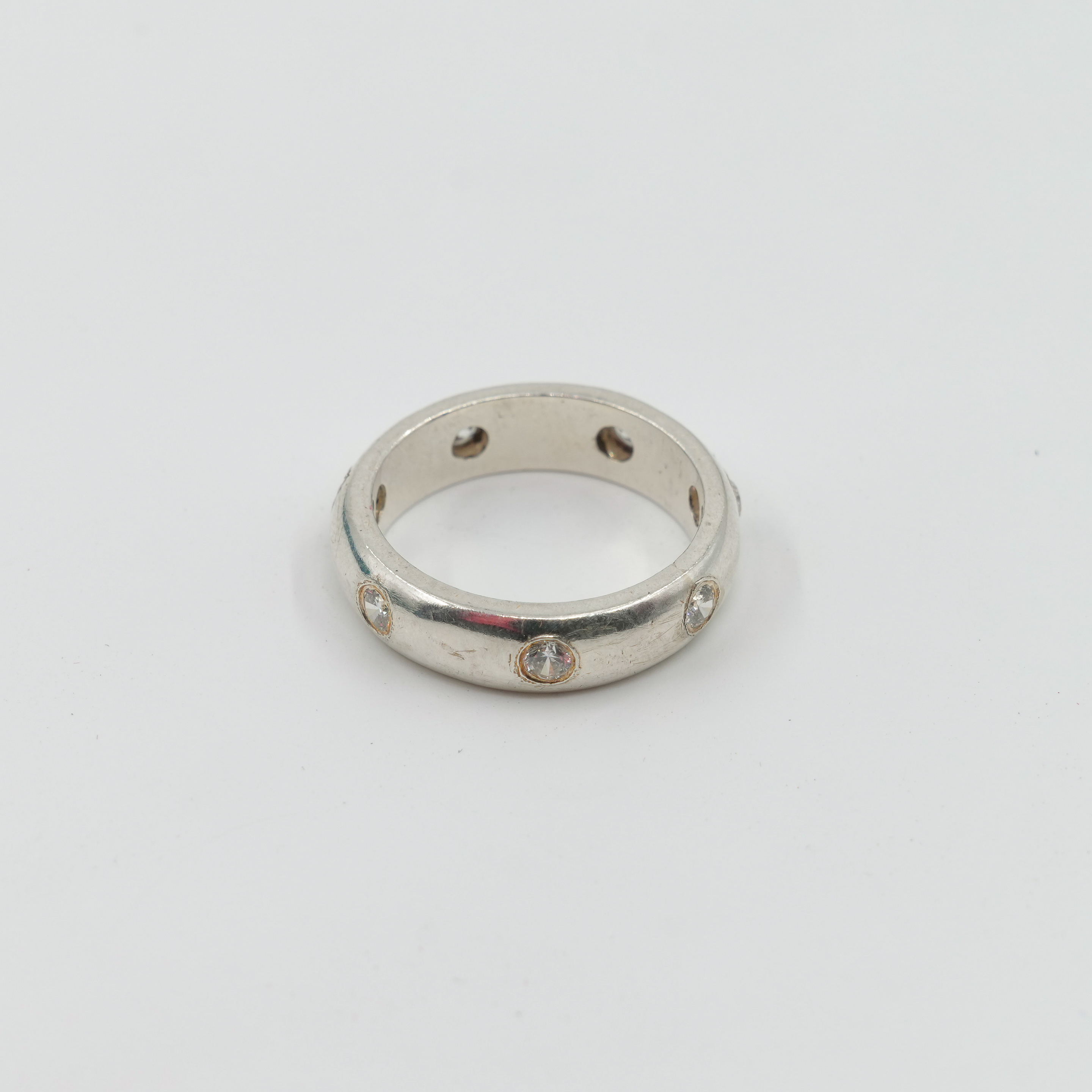 Ved Jewellers - Silver Zircon Ring