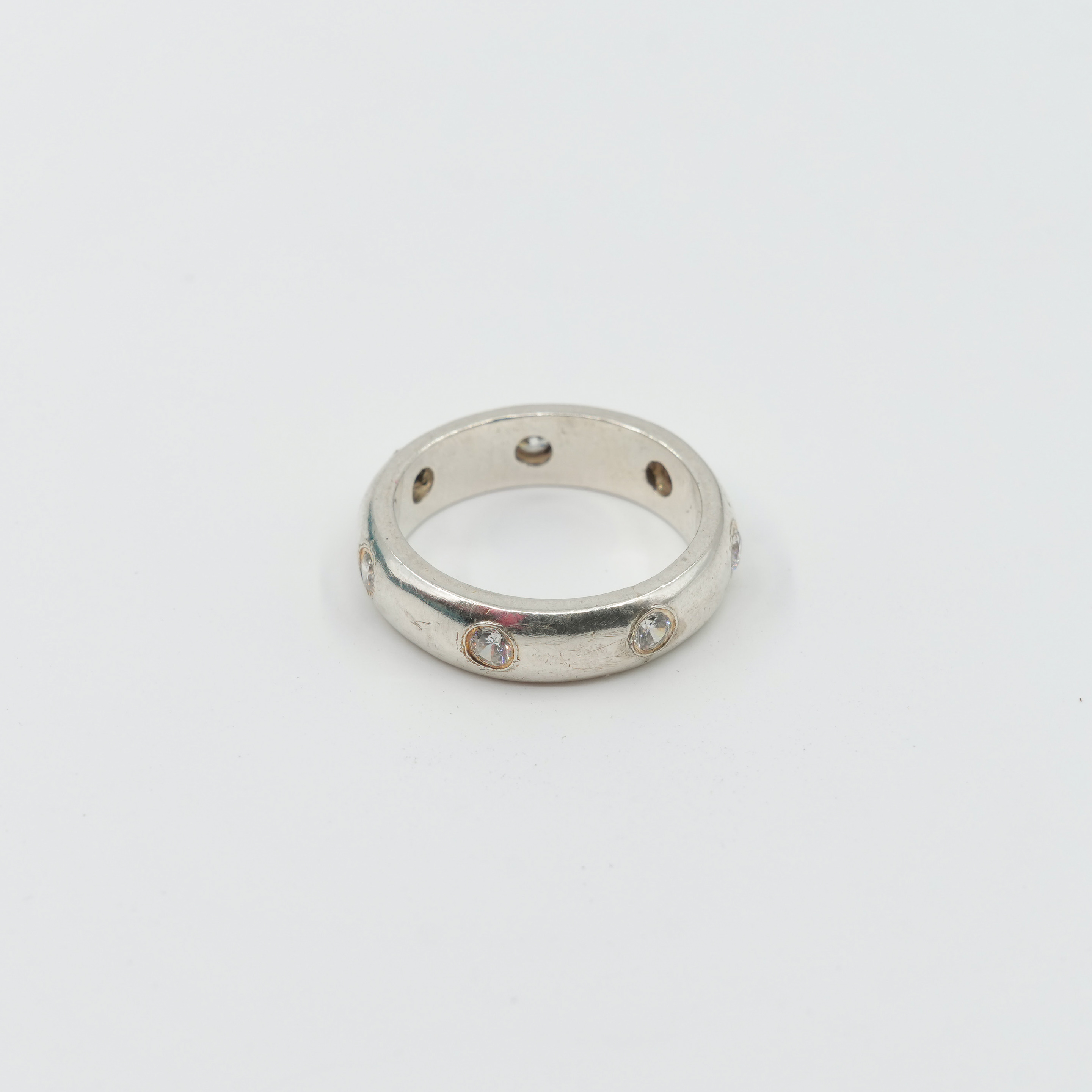 Ved Jewellers - Silver Zircon Ring