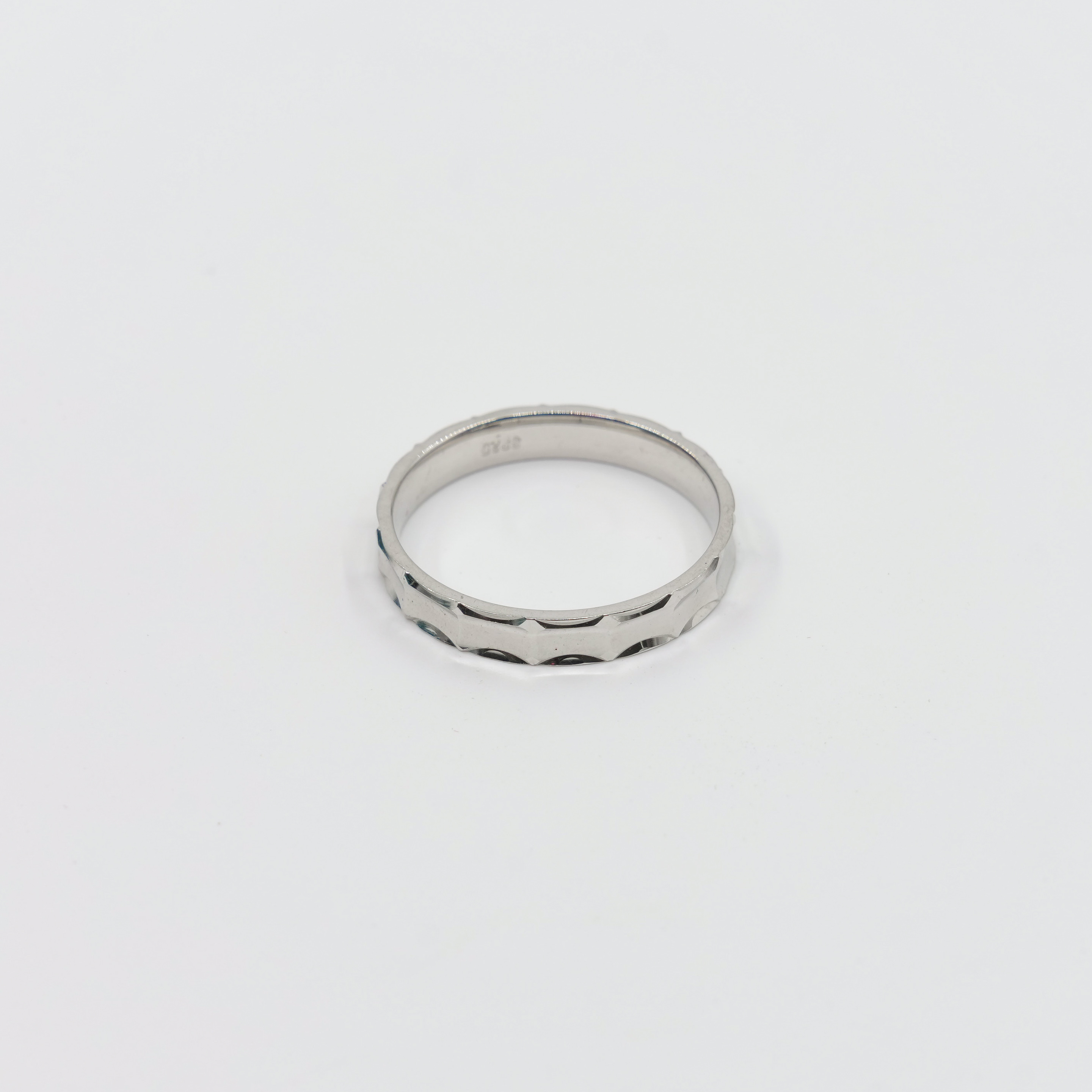 Ved Jewellers - Silver Geometric Ring