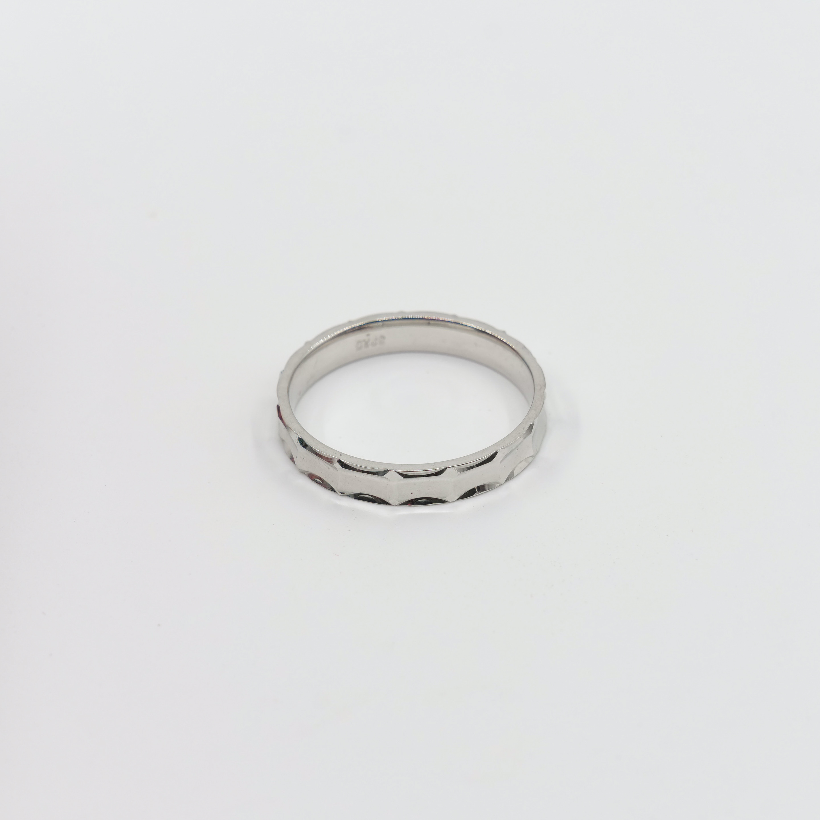 Ved Jewellers - Silver Geometric Ring