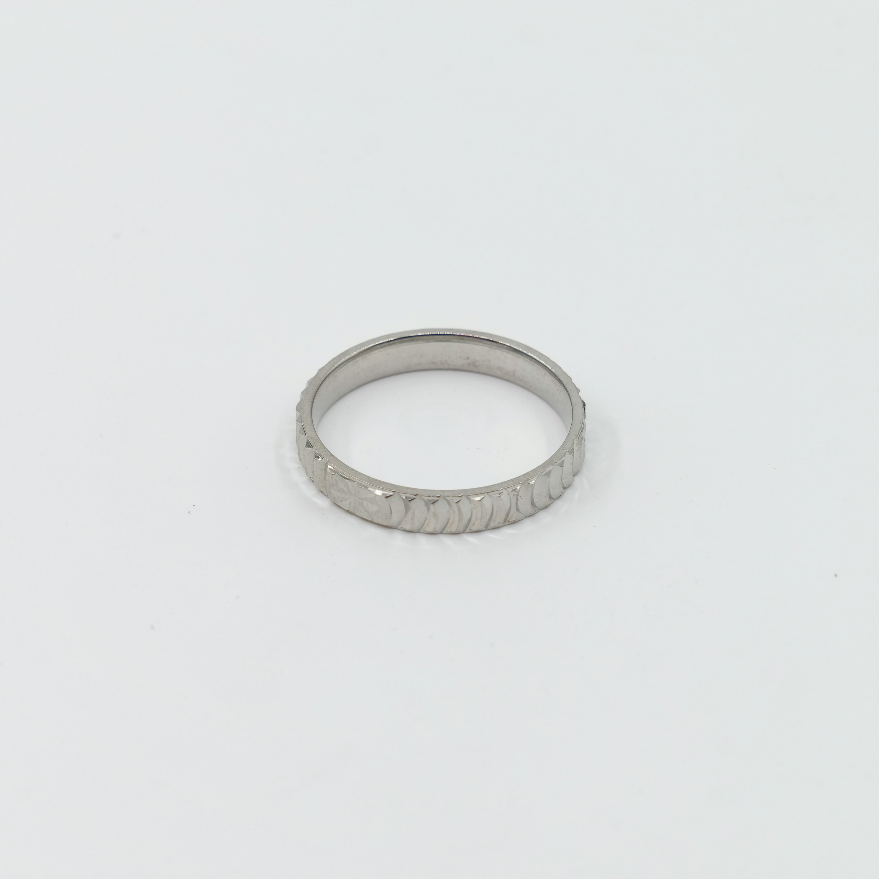 Ved Jewellers - Silver Engraved Ring