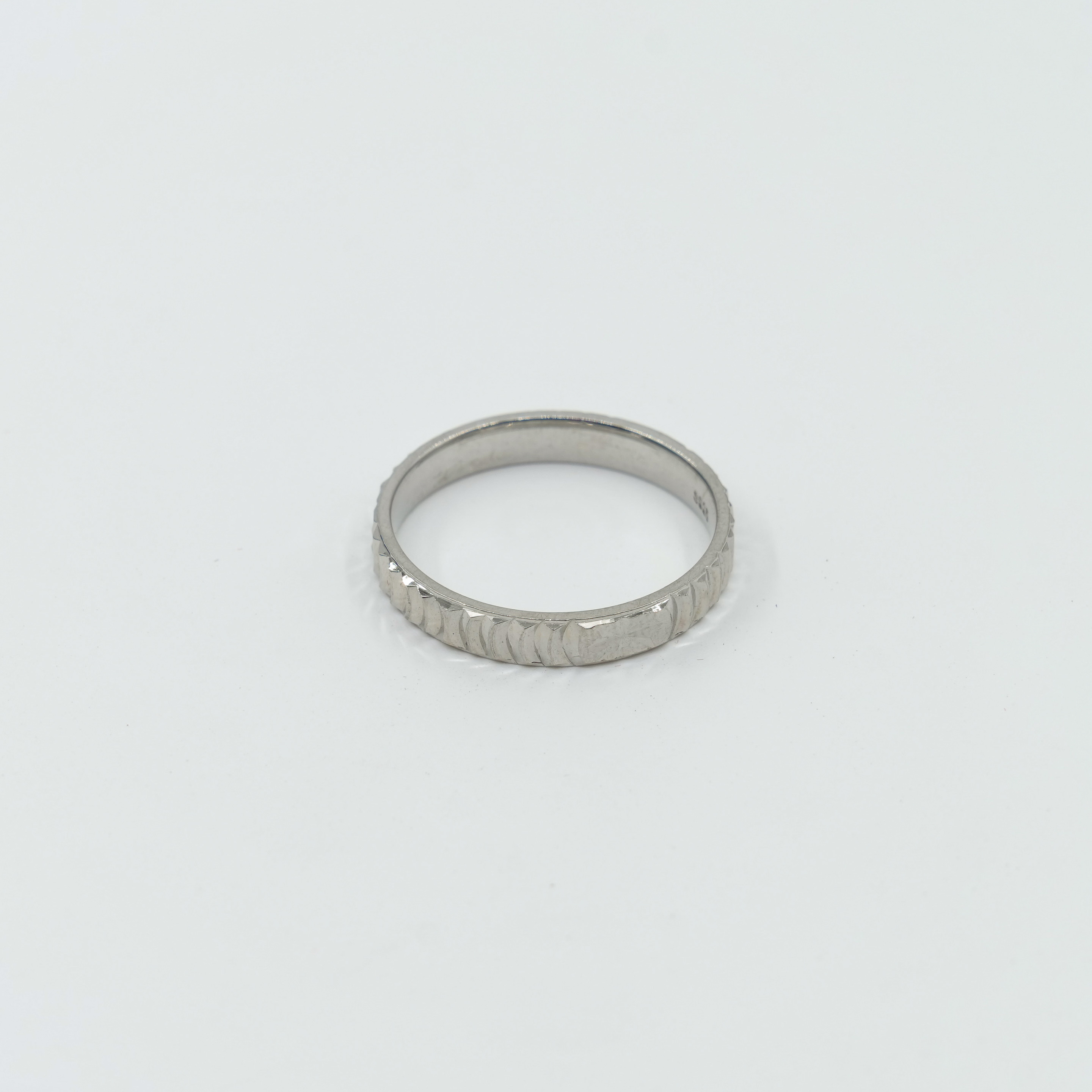 Ved Jewellers - Silver Engraved Ring