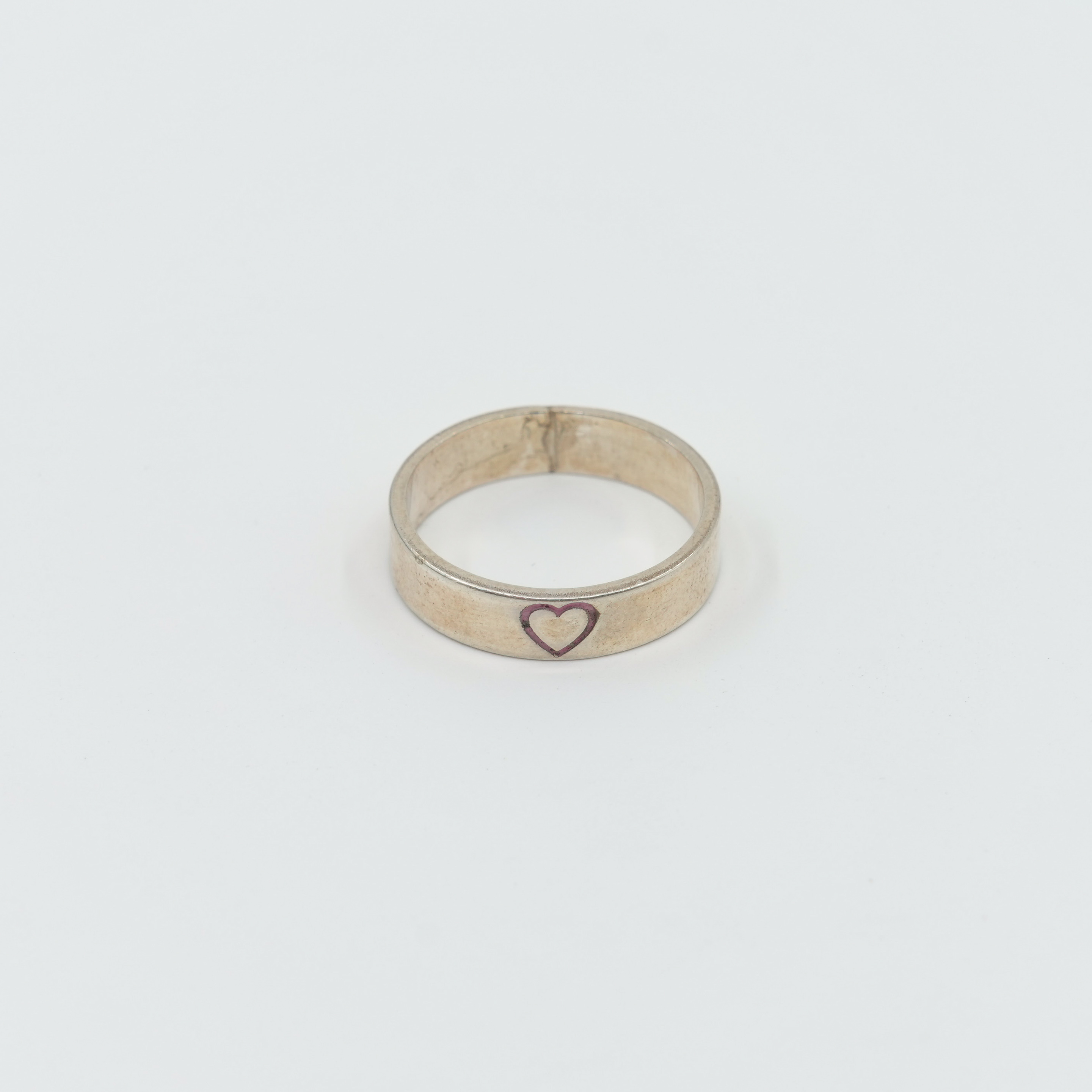 Ved Jewellers - Silver Heart Ring