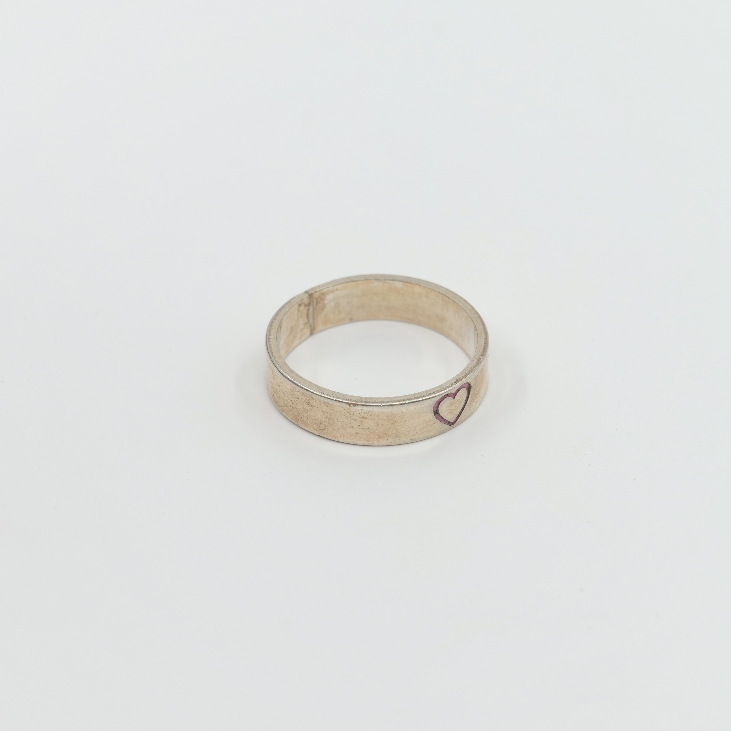 Ved Jewellers - Silver Heart Ring