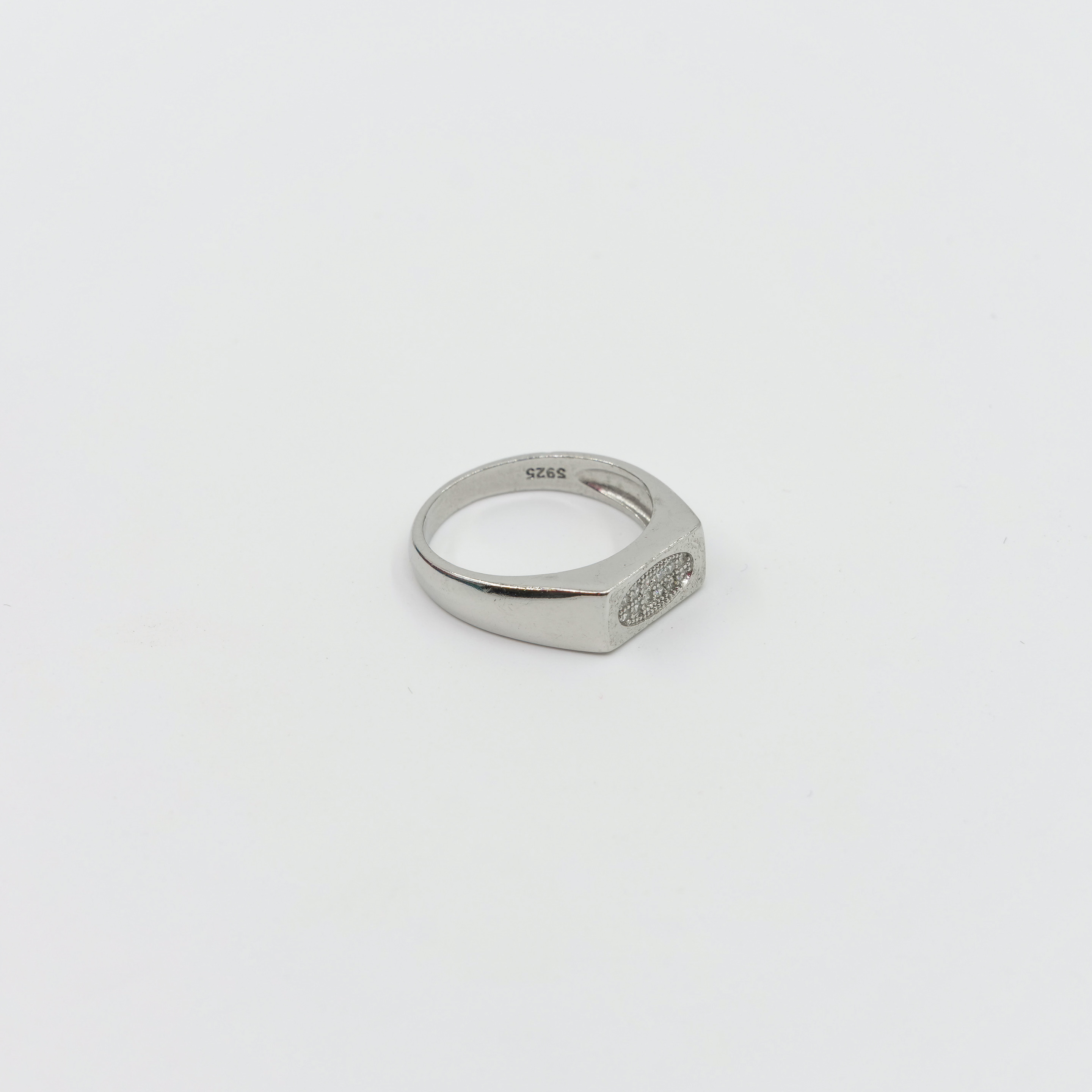 Ved Jewellers - Silver Zircon Ring